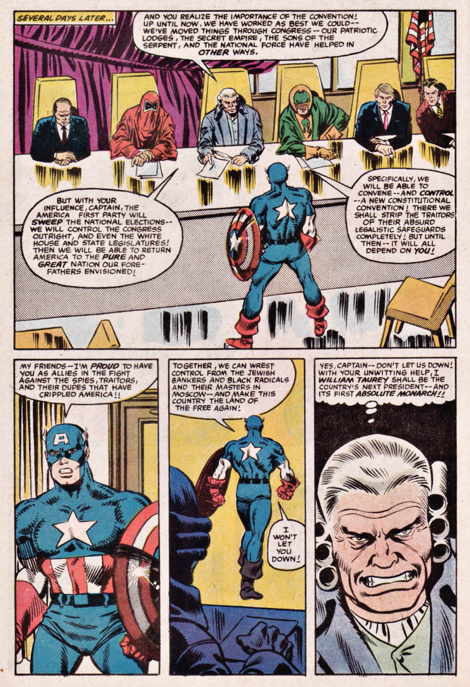 Read online What If? (1977) comic -  Issue #44 - Captain America were revived today - 31