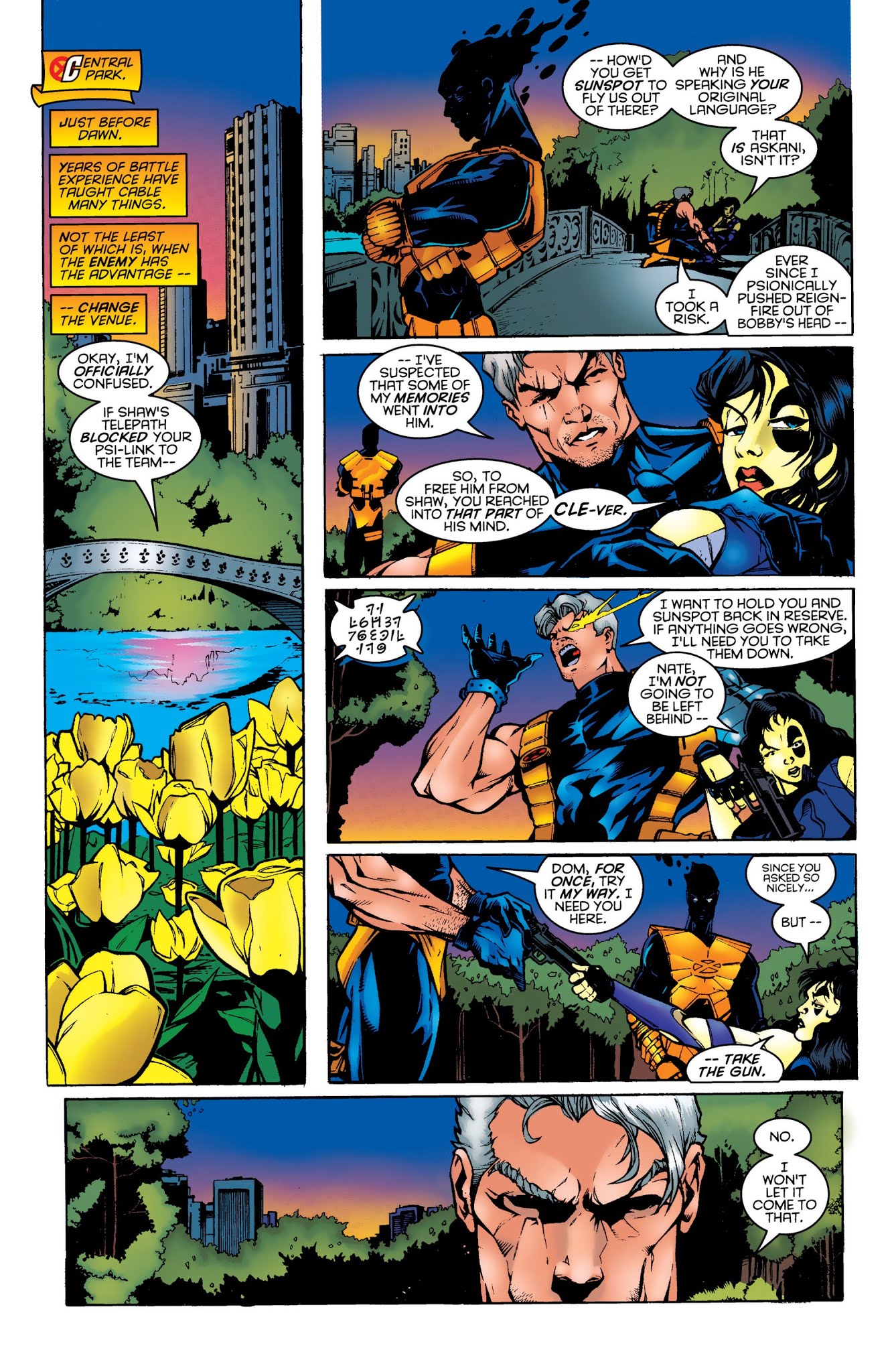 Read online Cable & X-Force: Onslaught Rising comic -  Issue # TPB - 104