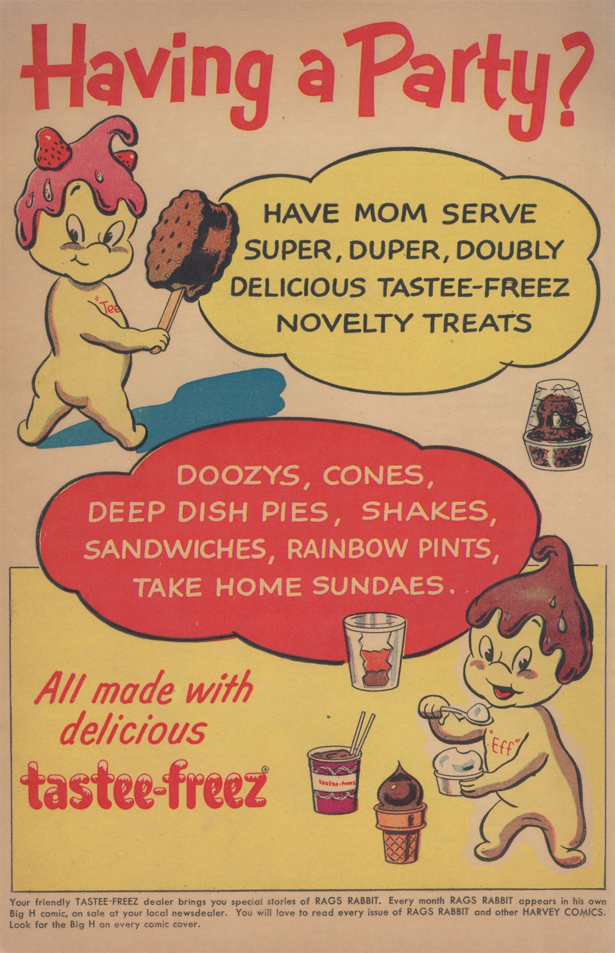 Read online Tastee-Freez Comics comic -  Issue #2 - 2