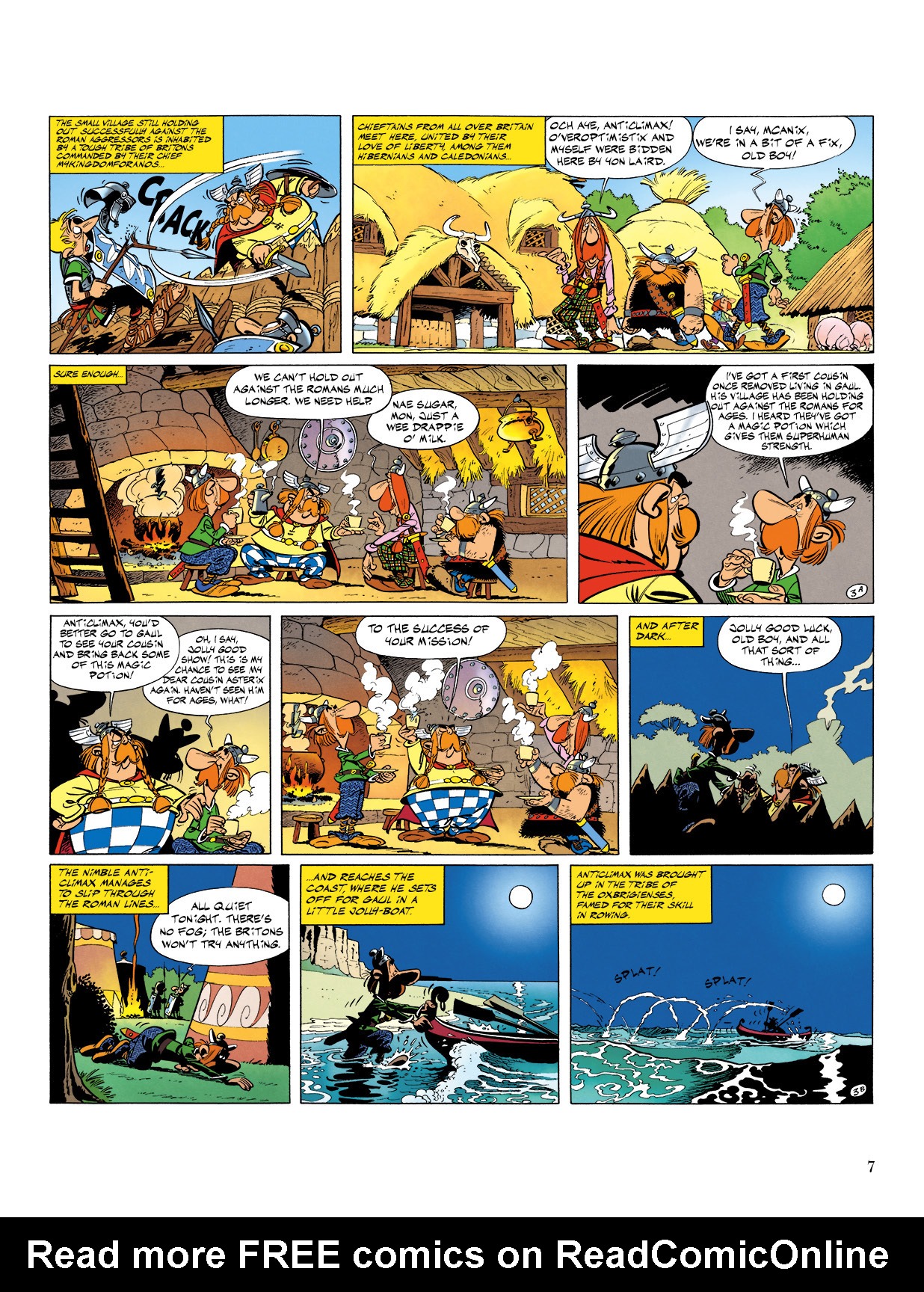 Read online Asterix comic -  Issue #8 - 8