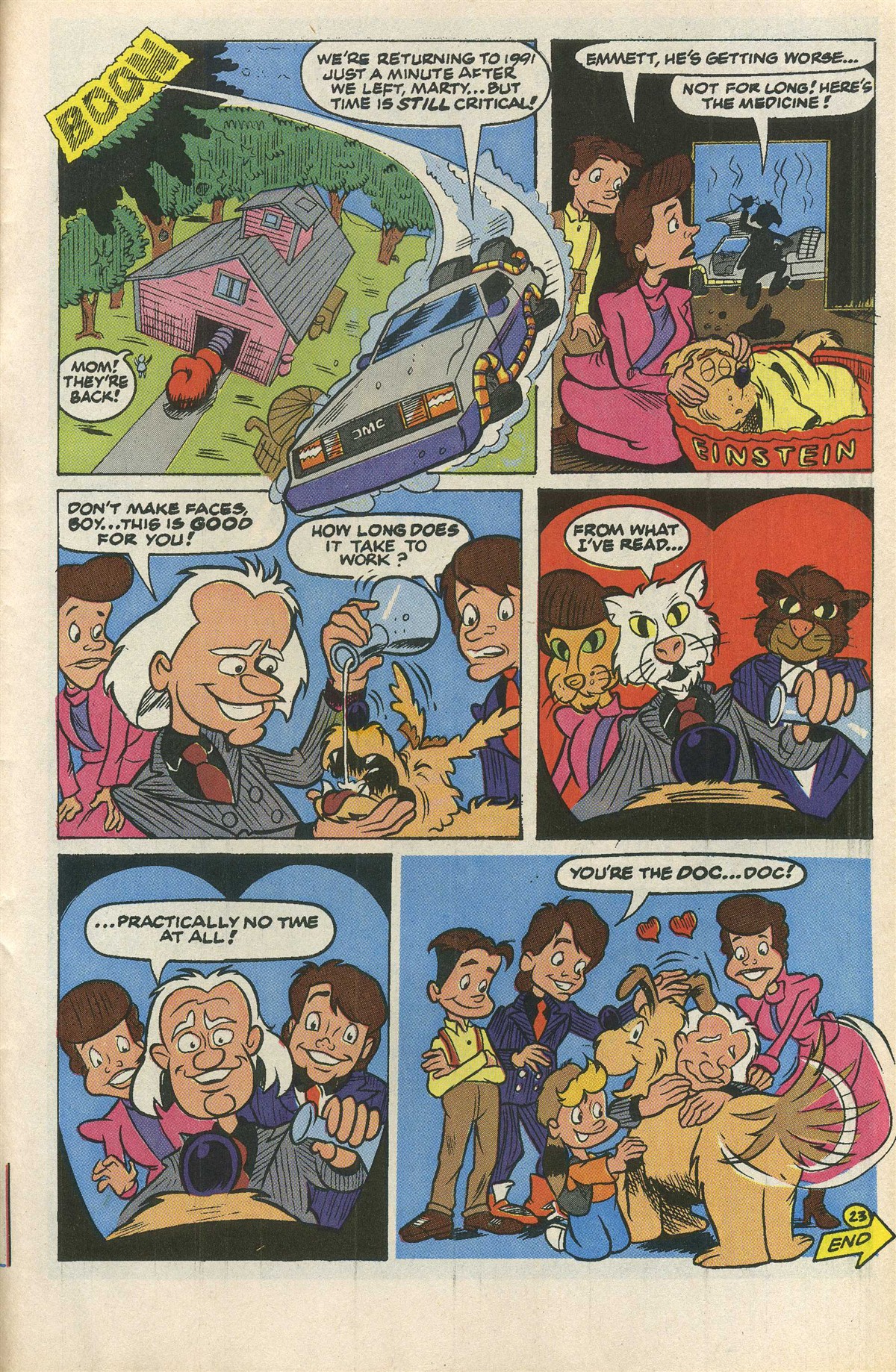 Read online Back to the Future (1991) comic -  Issue #1 - 31