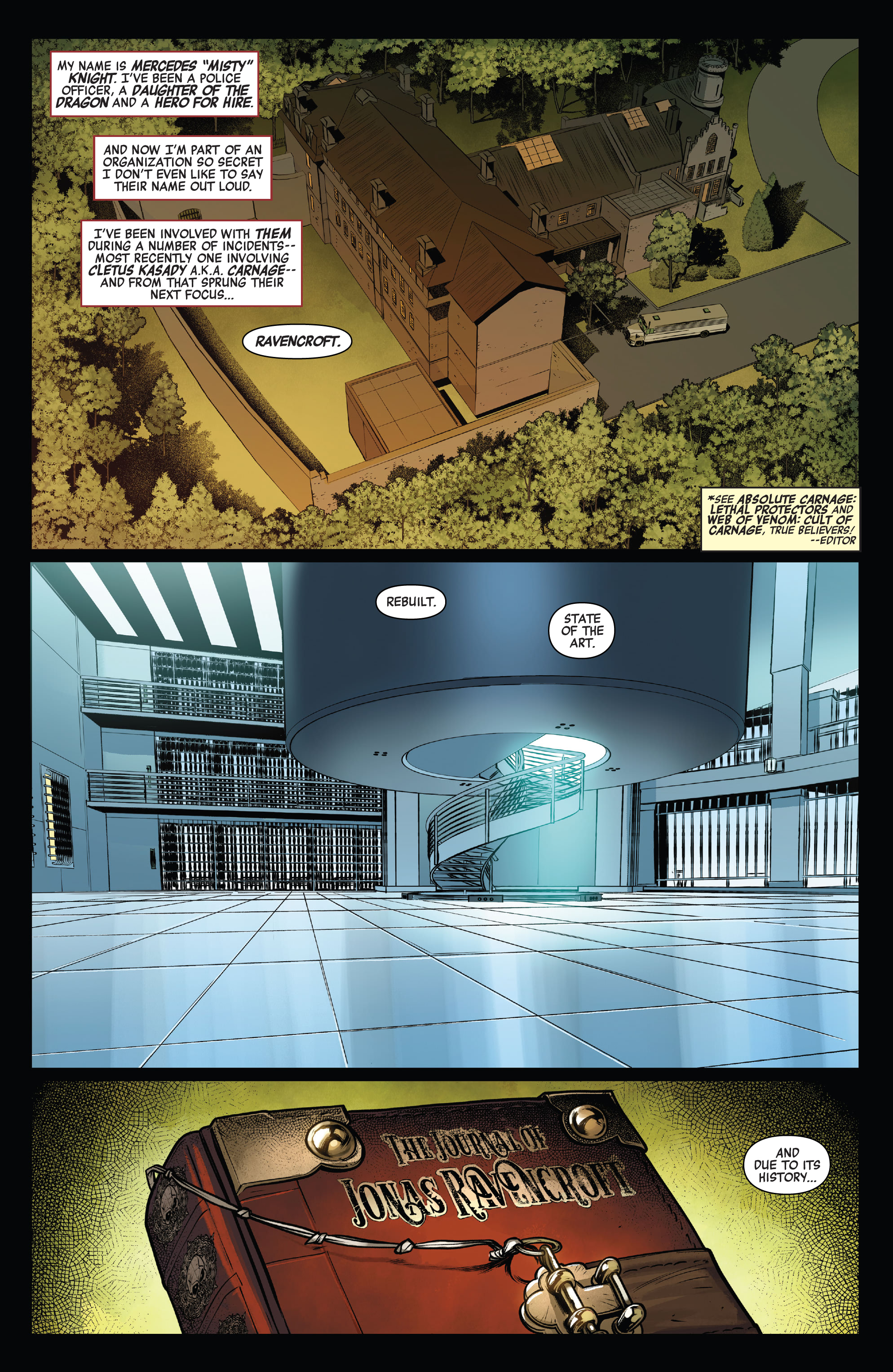 Read online Ravencroft comic -  Issue #1 - 3