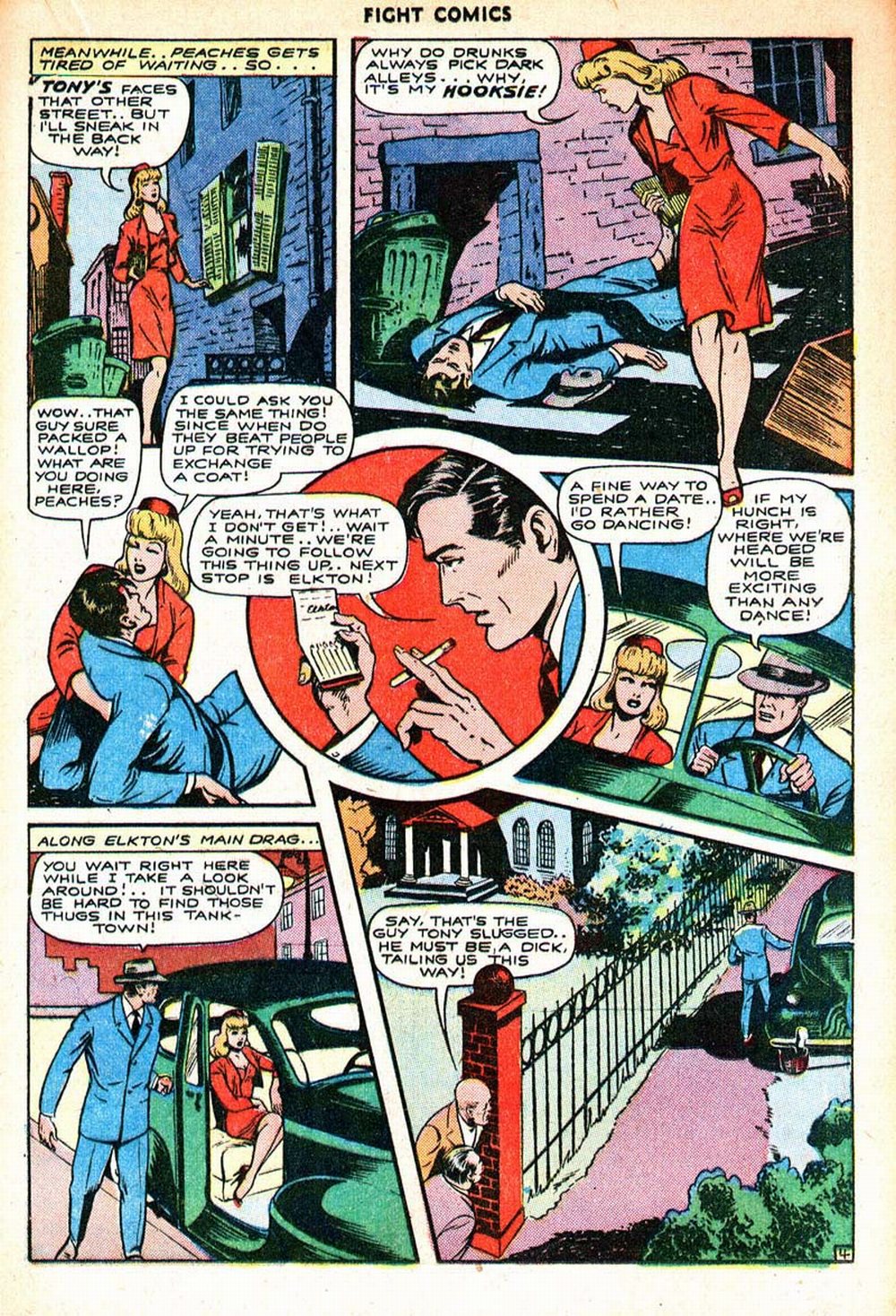 Read online Fight Comics comic -  Issue #36 - 23