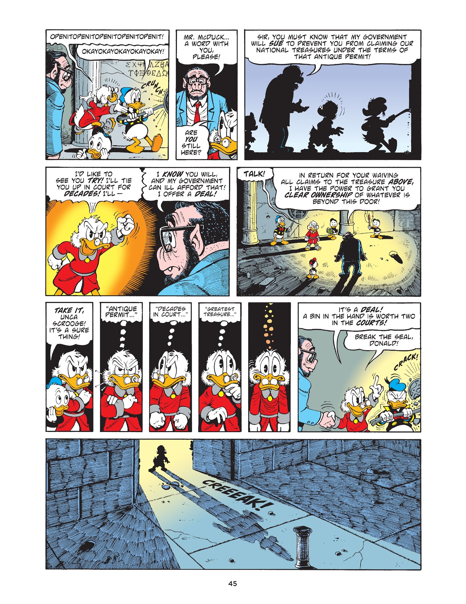 Read online Walt Disney Uncle Scrooge and Donald Duck: The Don Rosa Library comic -  Issue # TPB 6 (Part 1) - 46