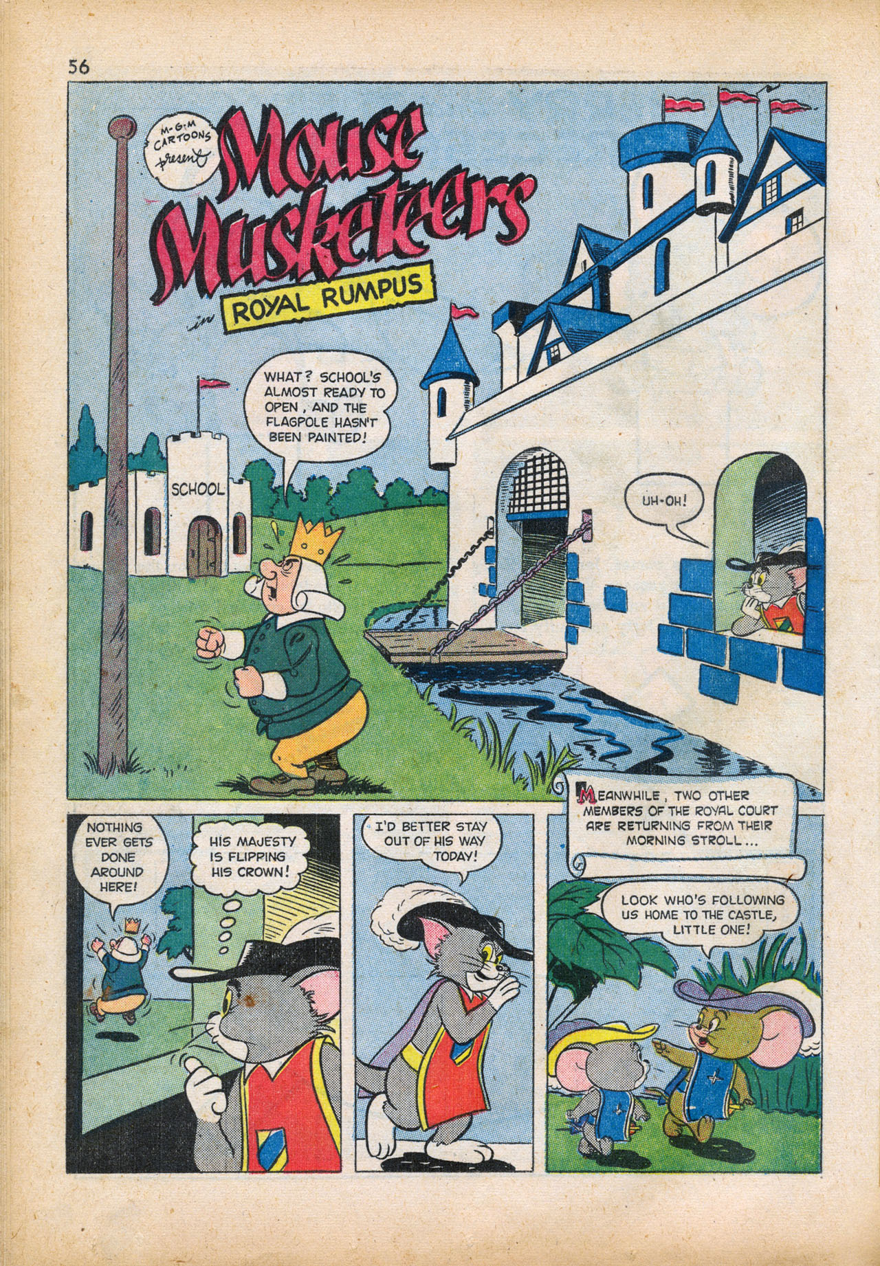 Read online Tom & Jerry's Back to School comic -  Issue # TPB - 58