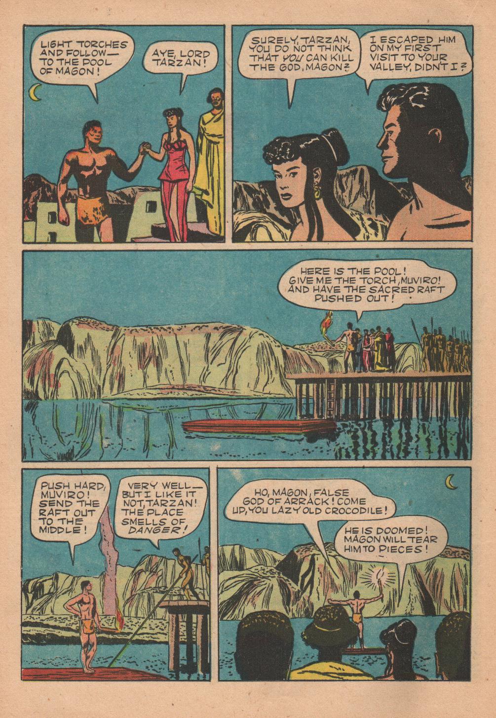 Read online Tarzan (1948) comic -  Issue #30 - 22