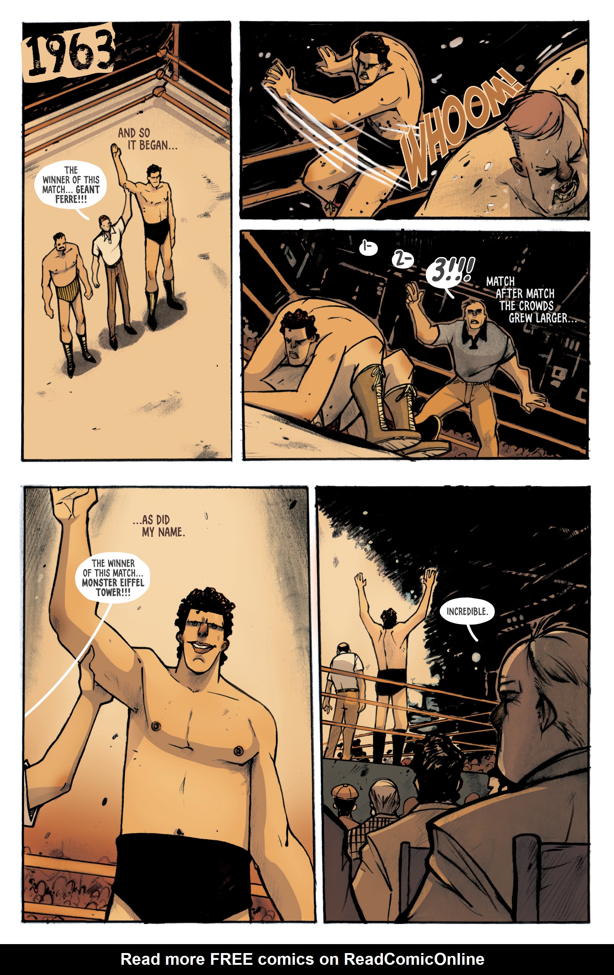 Read online Andre the Giant: Closer To Heaven comic -  Issue # TPB - 14
