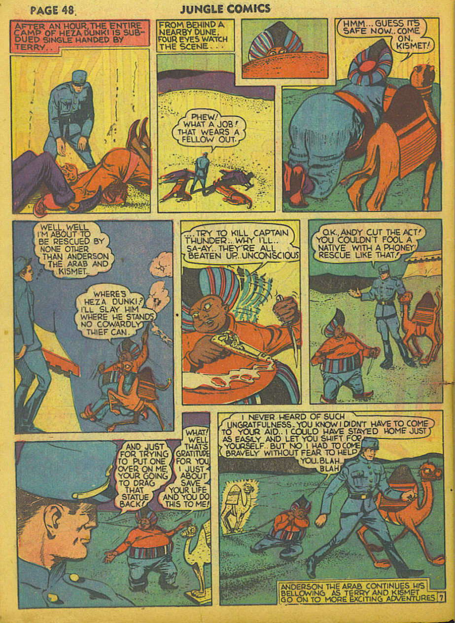 Read online Jungle Comics comic -  Issue #11 - 51