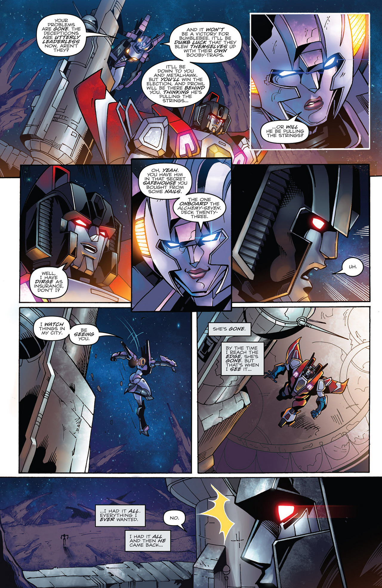 Read online Transformers: Robots In Disguise (2012) comic -  Issue #11 - 23