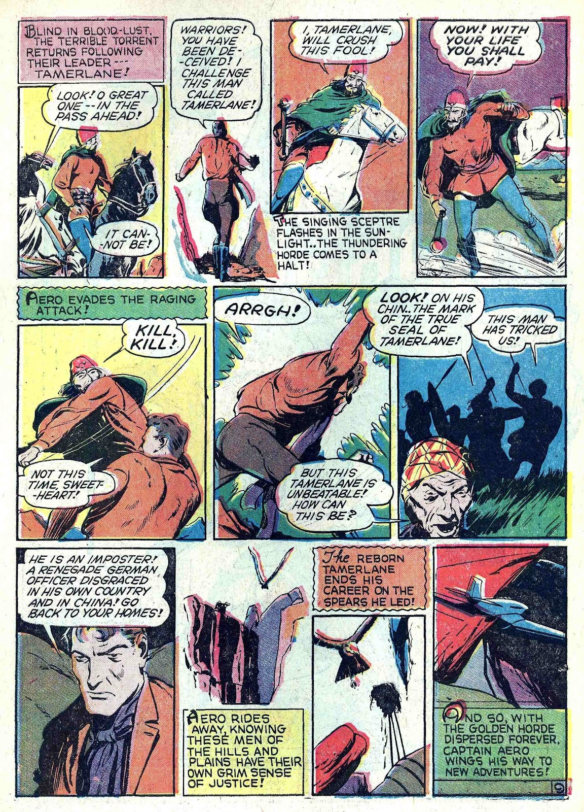Captain Aero Comics issue 5 - Page 11