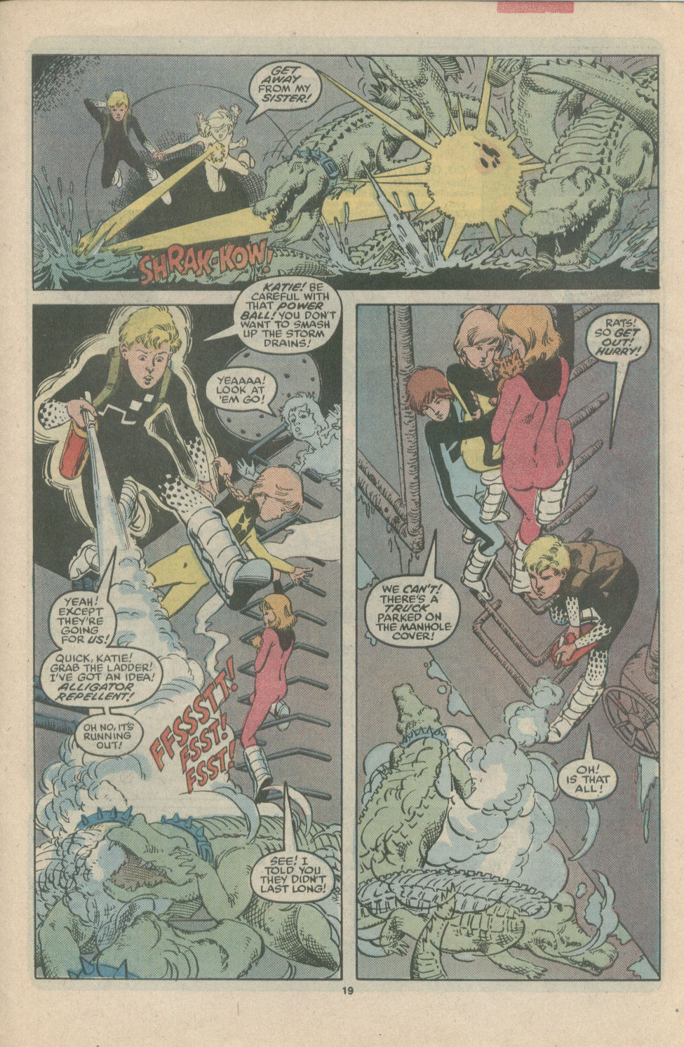 Read online Power Pack (1984) comic -  Issue #11 - 21