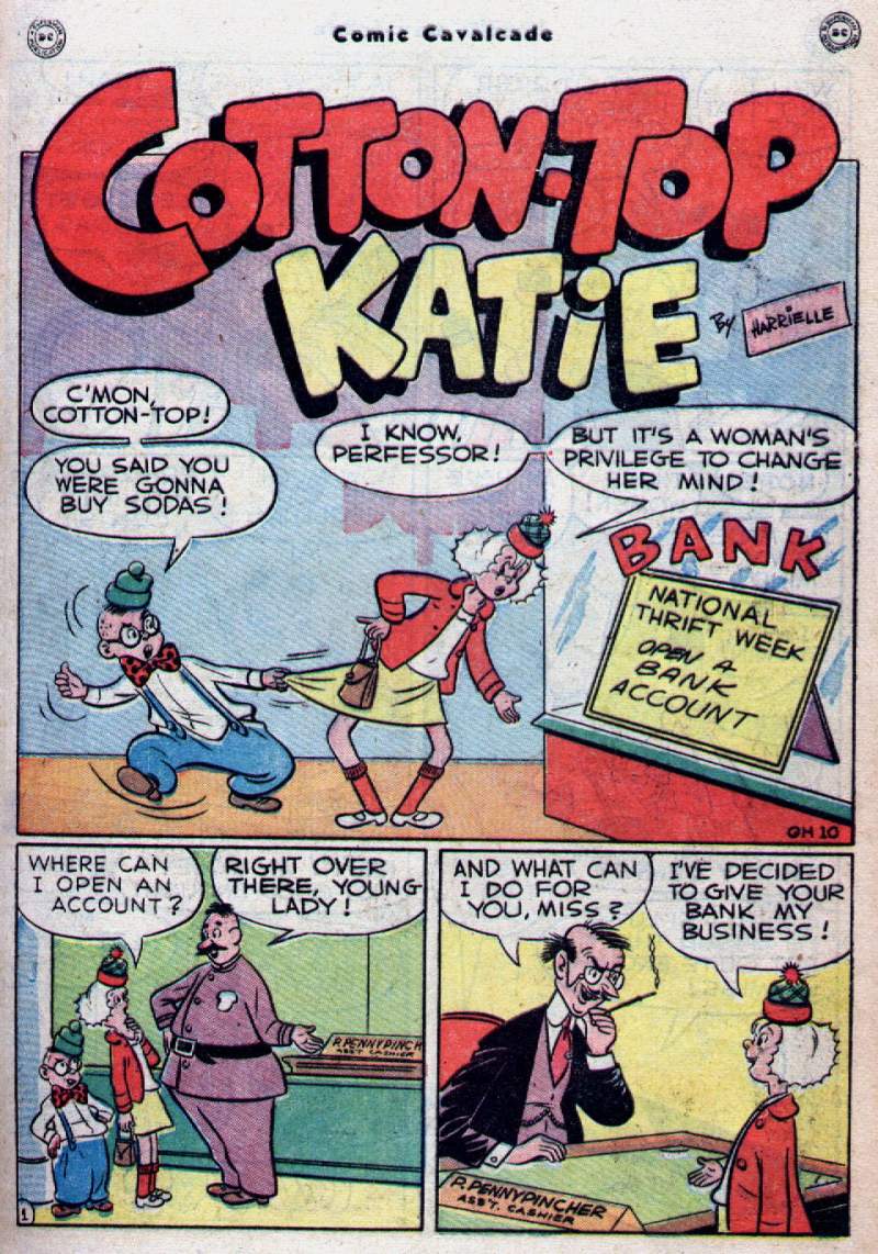 Read online Comic Cavalcade comic -  Issue #28 - 43