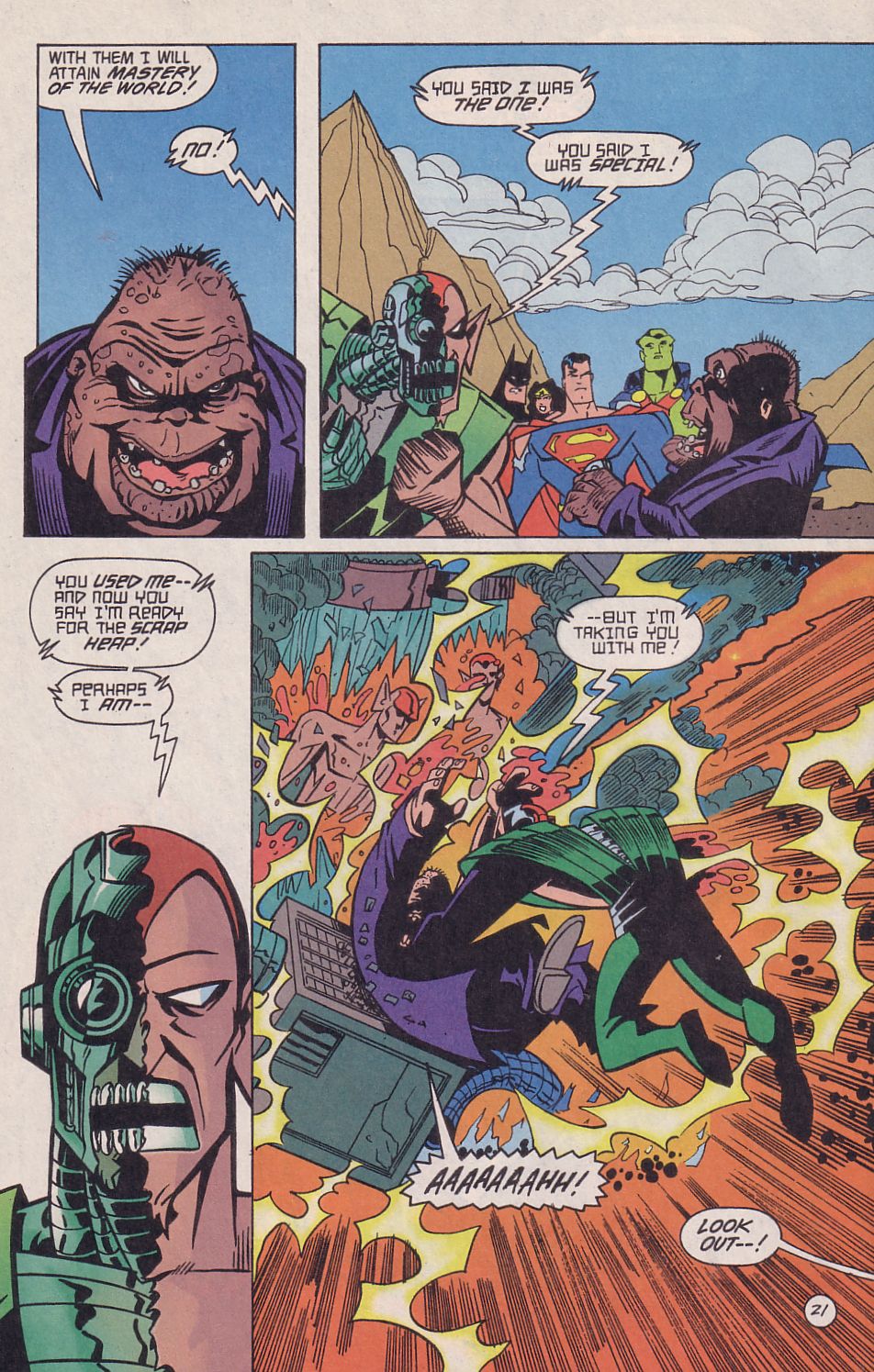 Read online Adventures in the DC Universe comic -  Issue #18 - 22