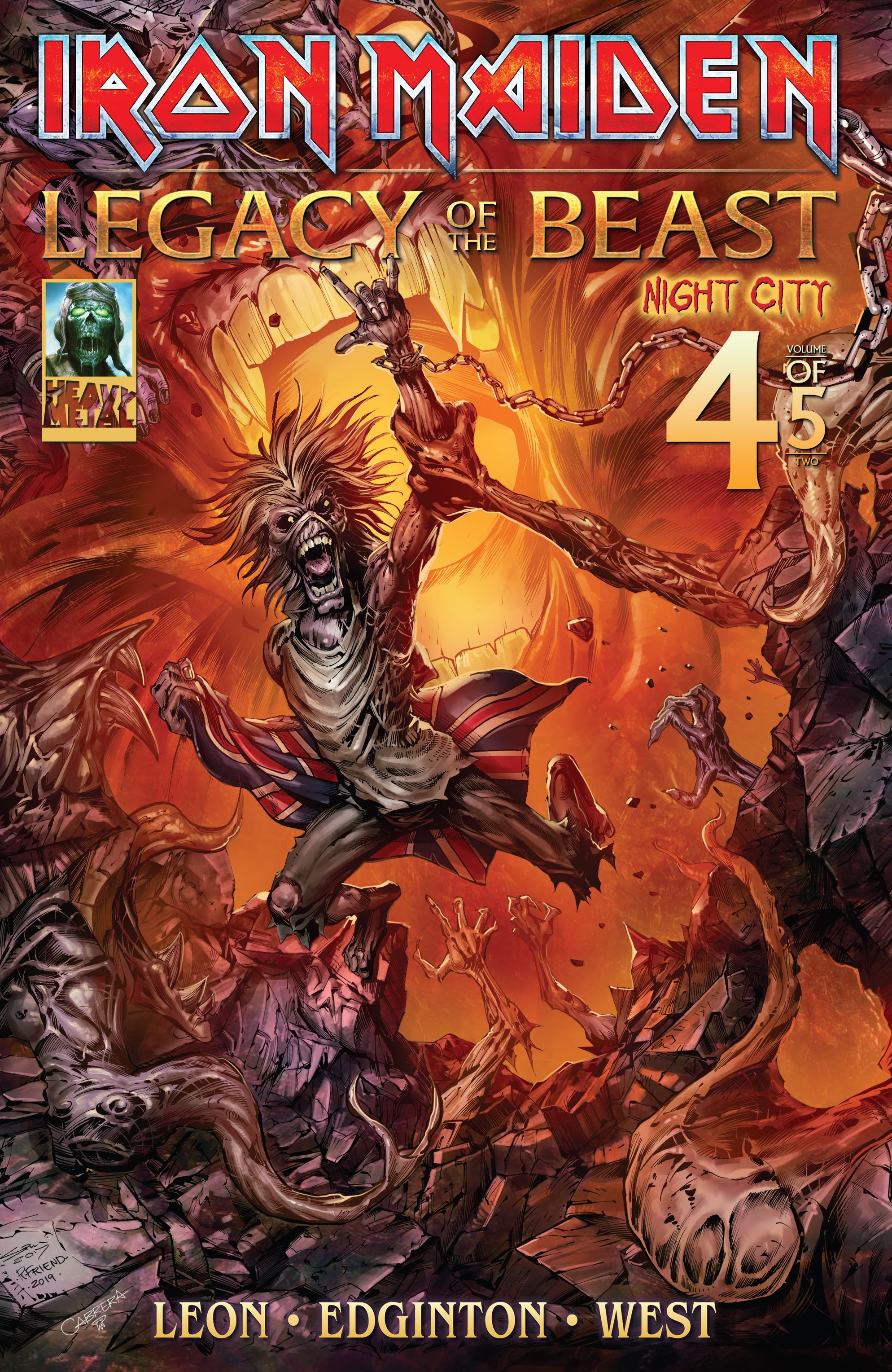 Read online Iron Maiden: Legacy of the Beast - Night City comic -  Issue #4 - 2