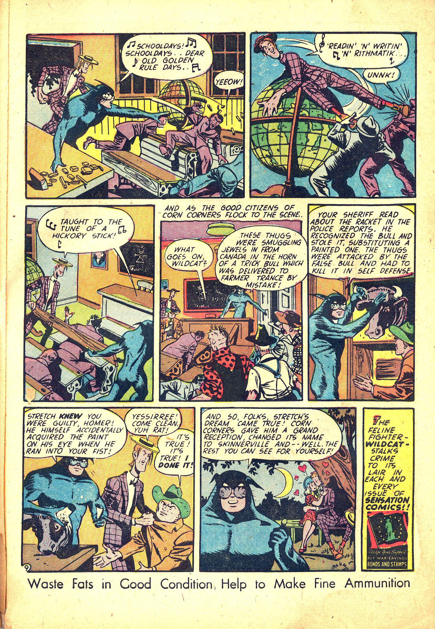 Read online Sensation (Mystery) Comics comic -  Issue #31 - 57