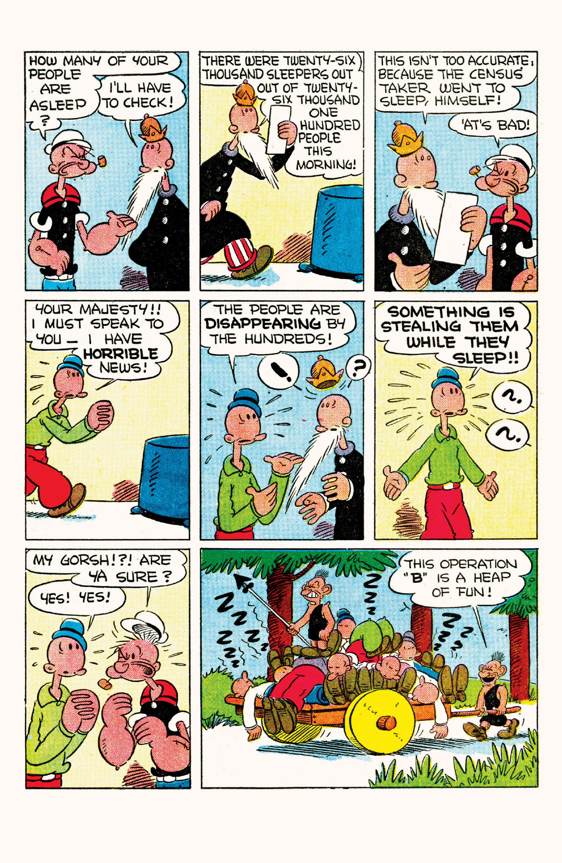 Read online Classic Popeye comic -  Issue #10 - 12