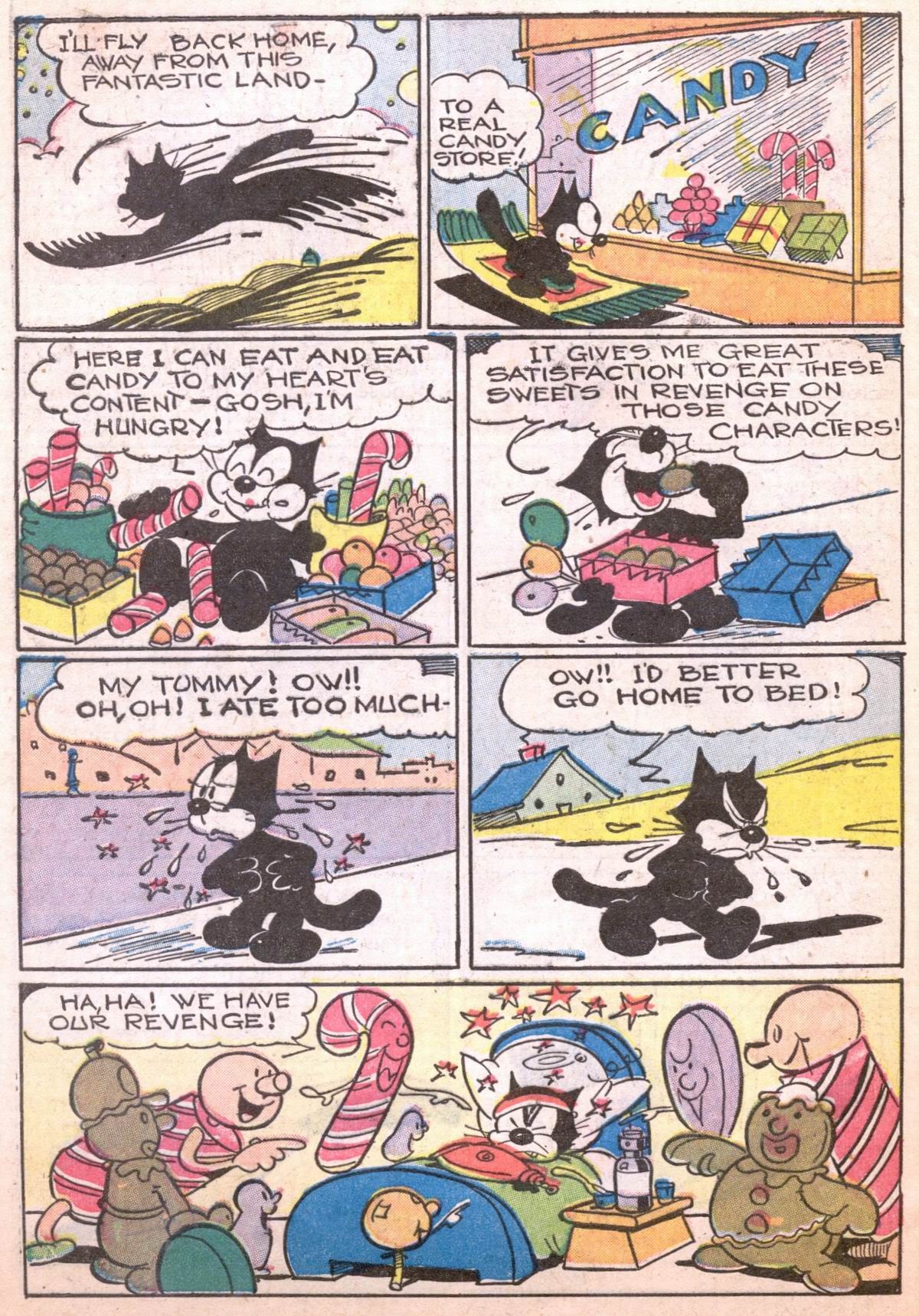 Read online Felix the Cat (1948) comic -  Issue #15 - 42