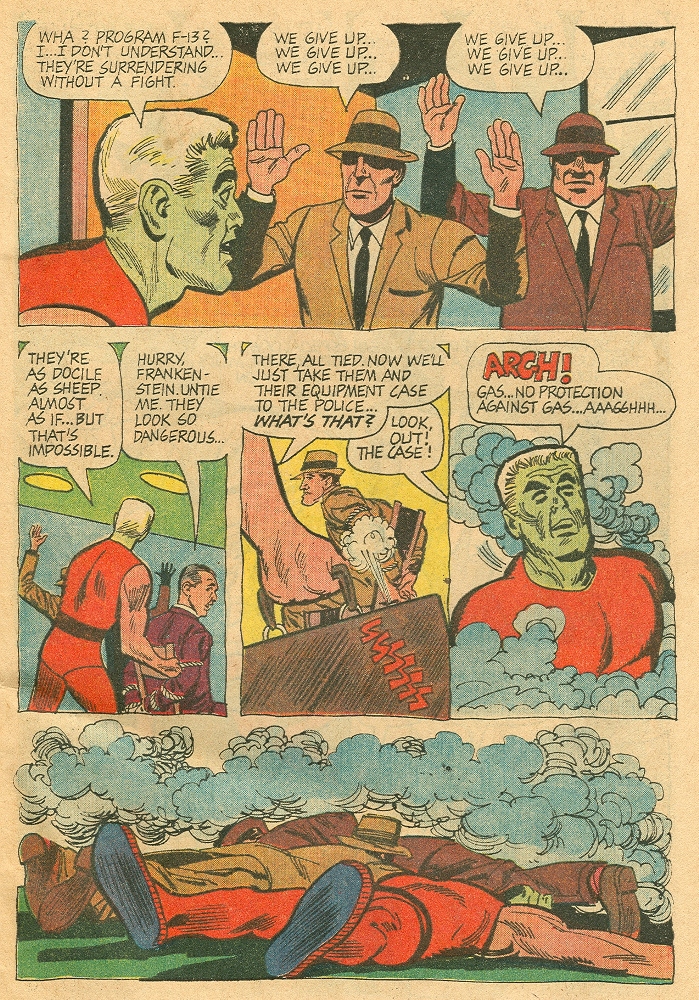 Read online Frankenstein (1964) comic -  Issue #3 - 9