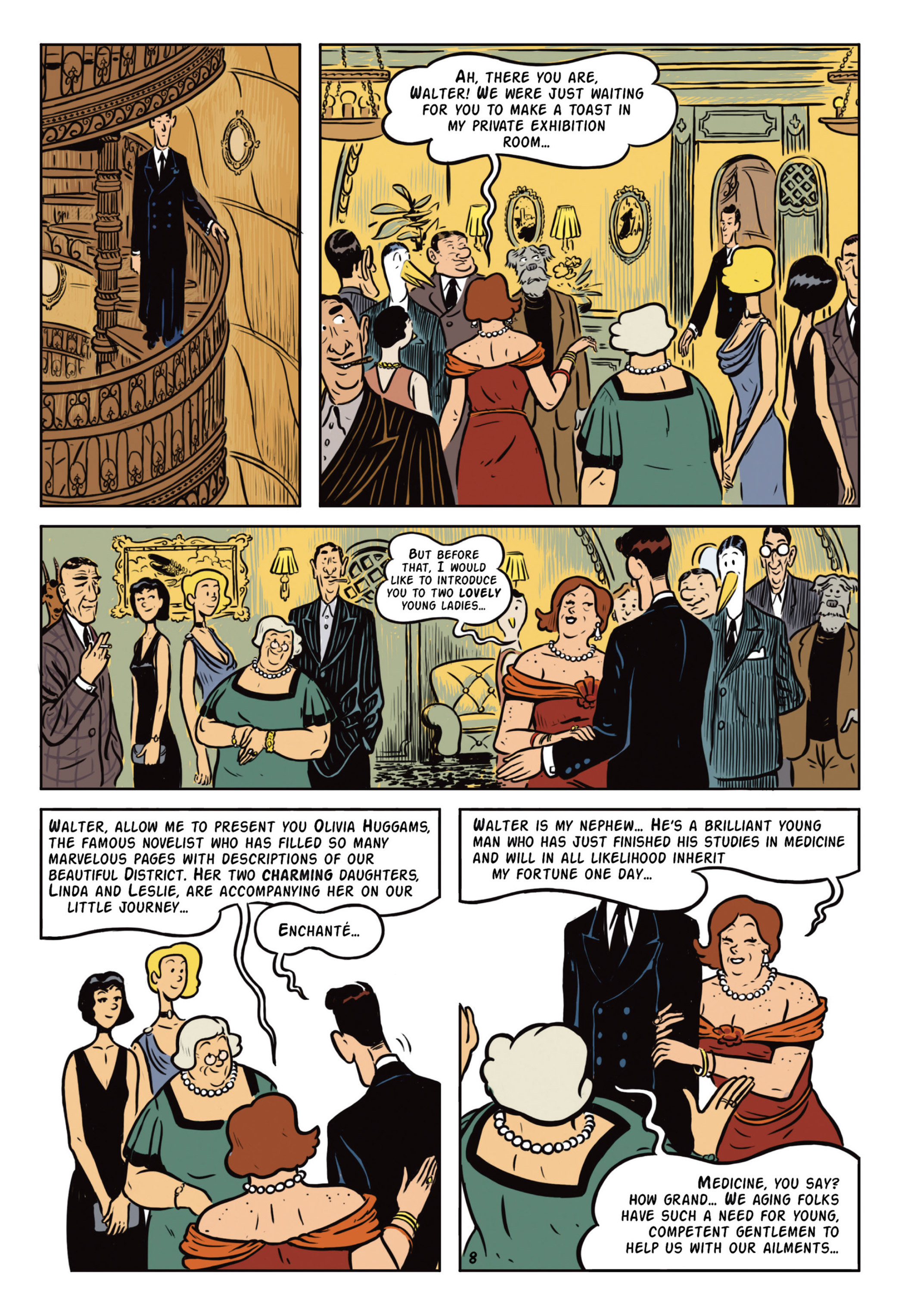 Read online The Fantastic Voyage of Lady Rozenbilt comic -  Issue #1 - 12