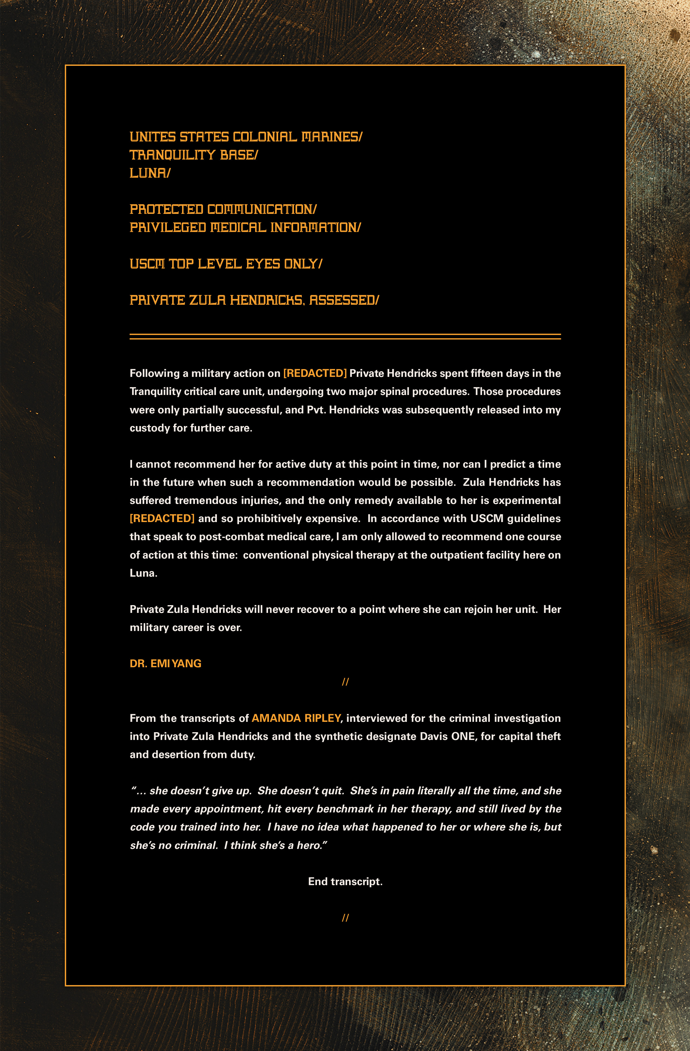 Read online Aliens: Defiance Library Edition comic -  Issue # TPB (Part 1) - 6