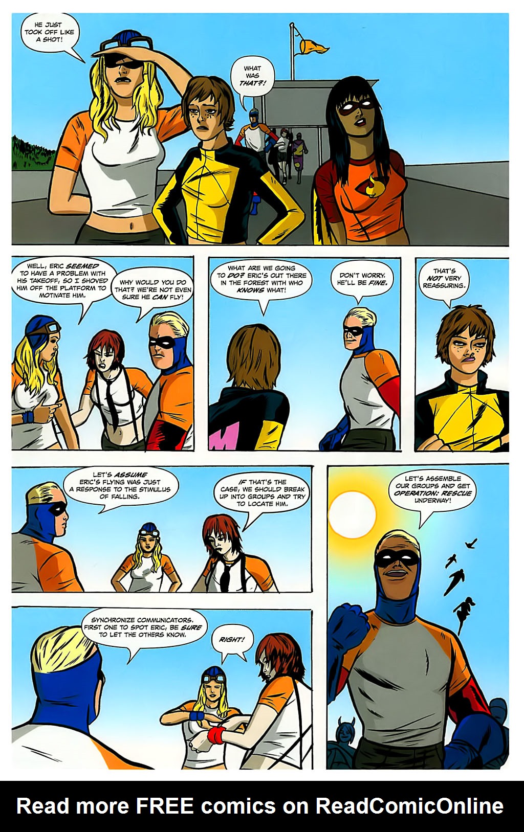 Read online Hero Camp comic -  Issue #1 - 8