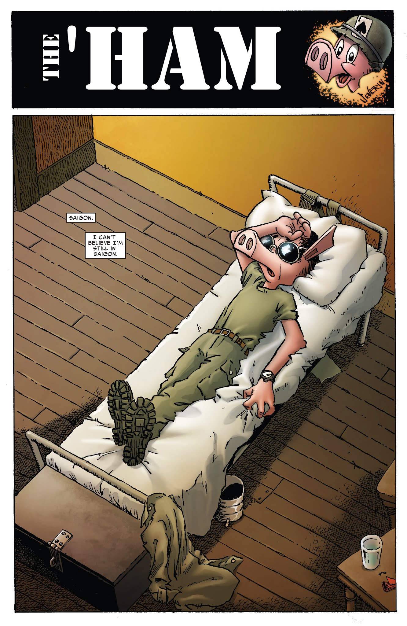 Read online Ultimate Civil War: Spider-Ham comic -  Issue # Full - 12