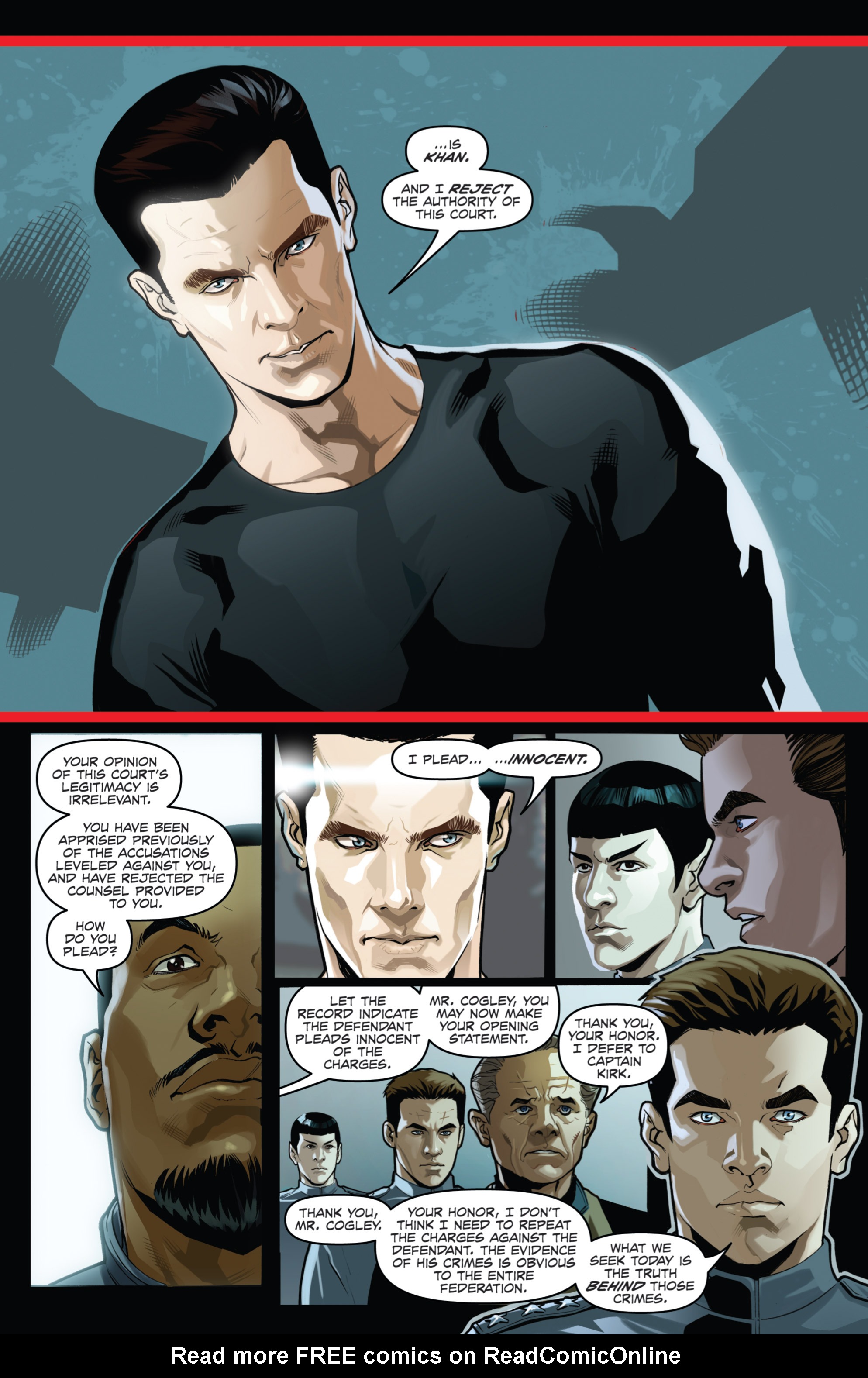 Read online Star Trek: Khan comic -  Issue #1 - 4