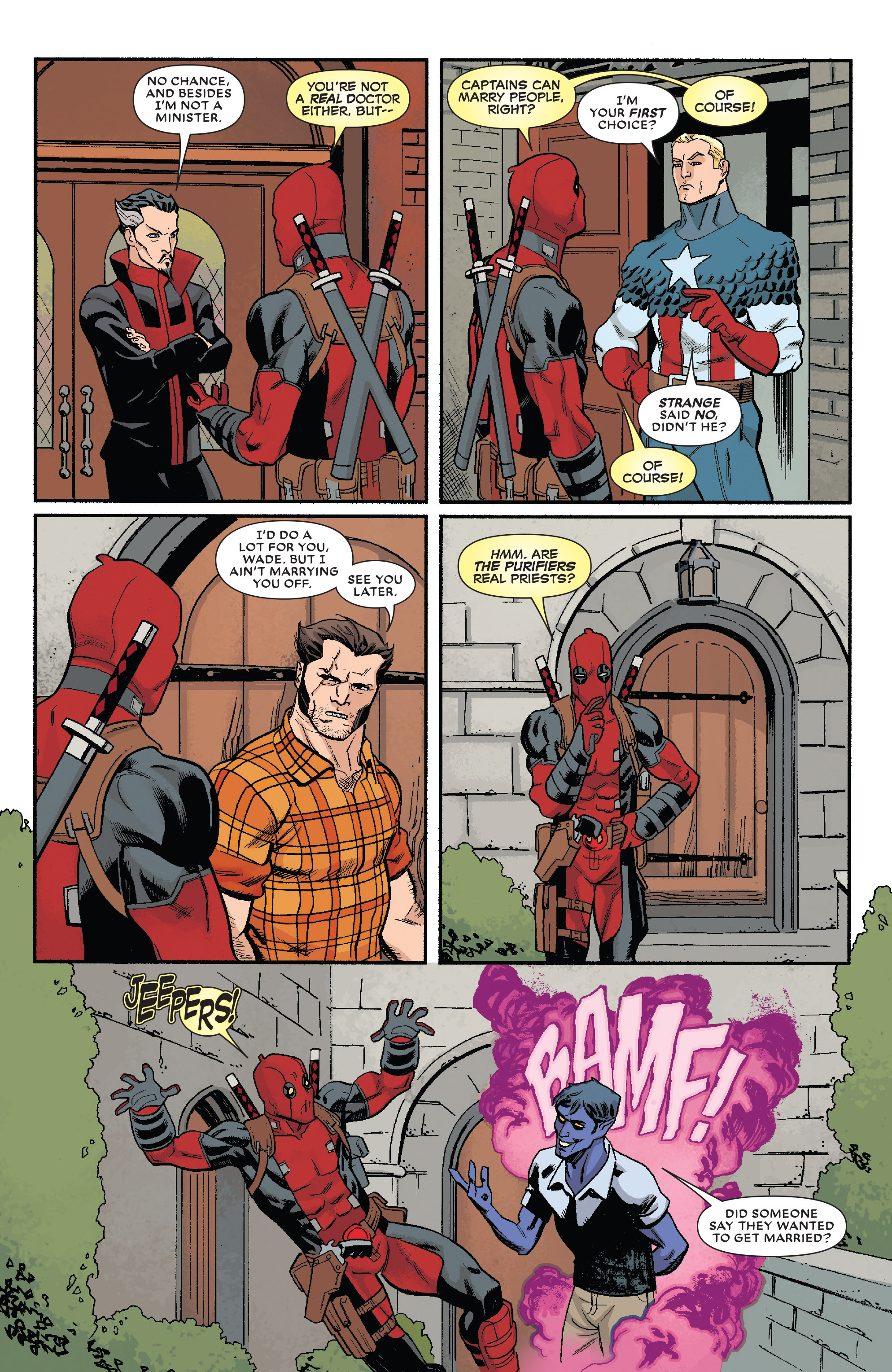 Read online True Believers: The Wedding of Deadpool comic -  Issue # Full - 11