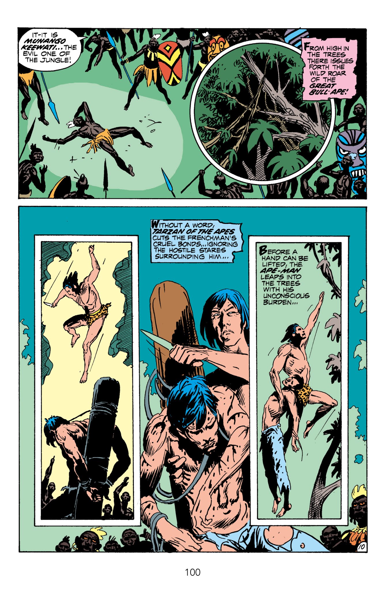 Read online Edgar Rice Burroughs' Tarzan The Joe Kubert Years comic -  Issue # TPB 1 (Part 2) - 2