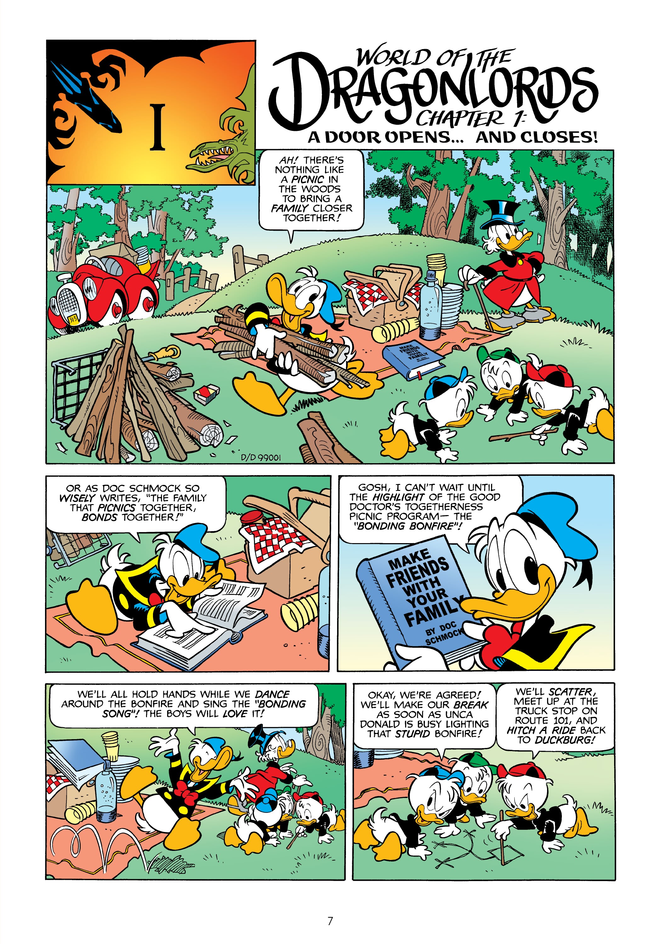 Read online Donald Duck and Uncle Scrooge: World of the Dragonlords comic -  Issue # TPB (Part 1) - 8