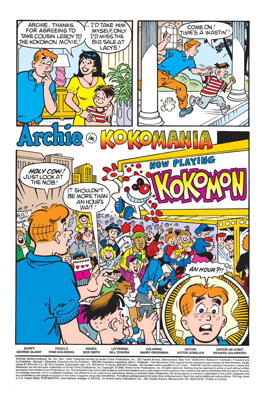 Read online Archie (1960) comic -  Issue #501 - 2