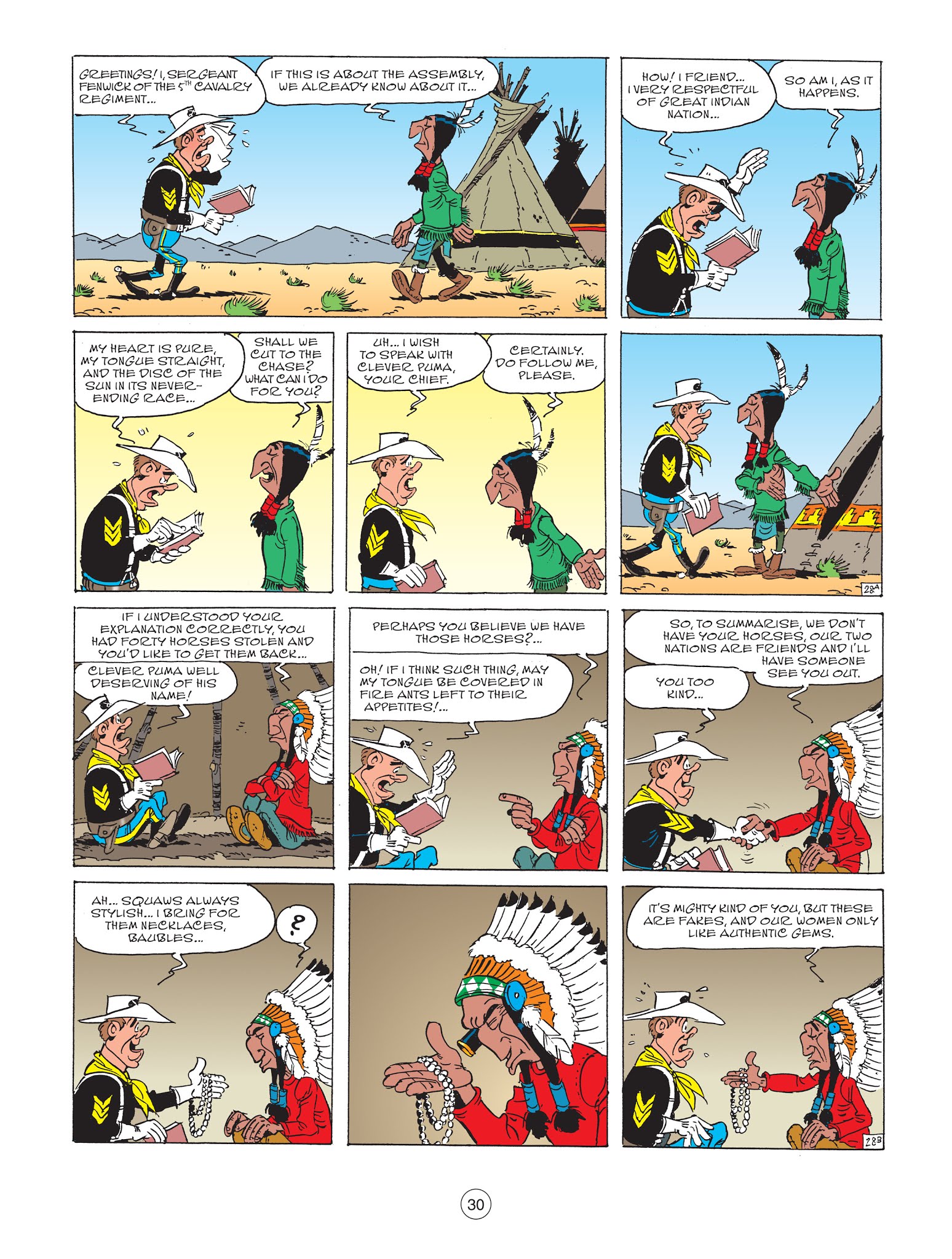 Read online A Lucky Luke Adventure comic -  Issue #67 - 31