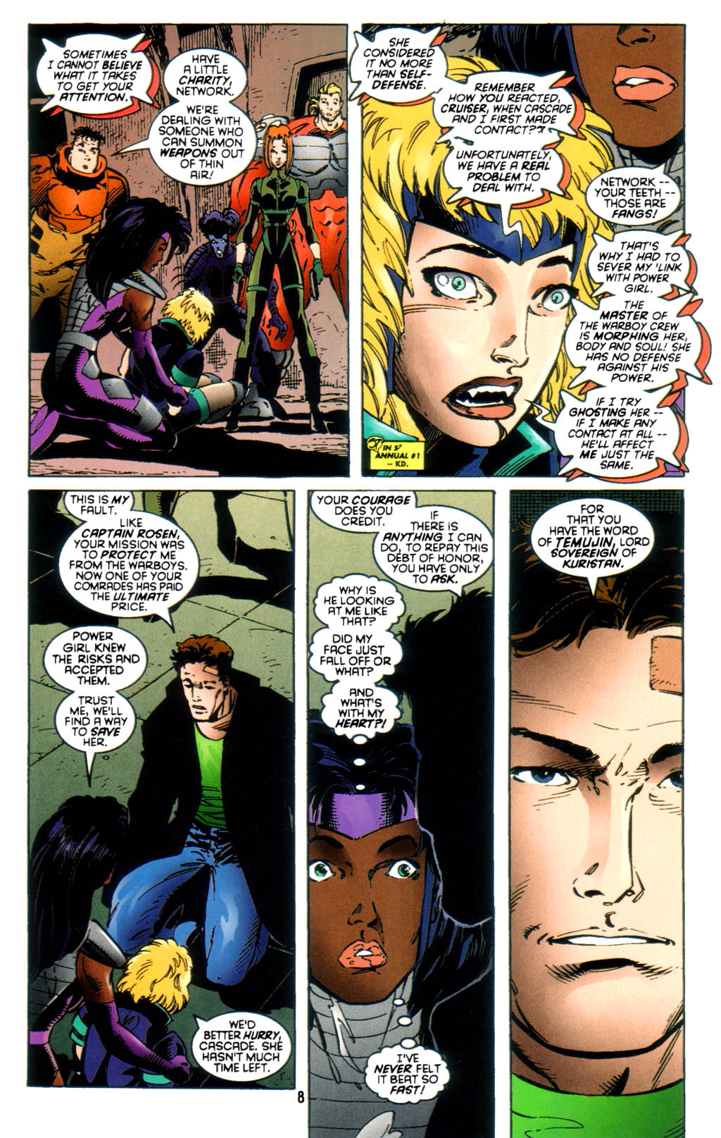 Read online Sovereign Seven comic -  Issue #33 - 9