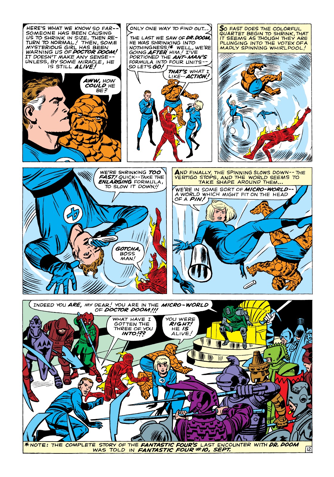 Read online Marvel Masterworks: The Fantastic Four comic - Issue # TPB 2 (Part 2) - 34