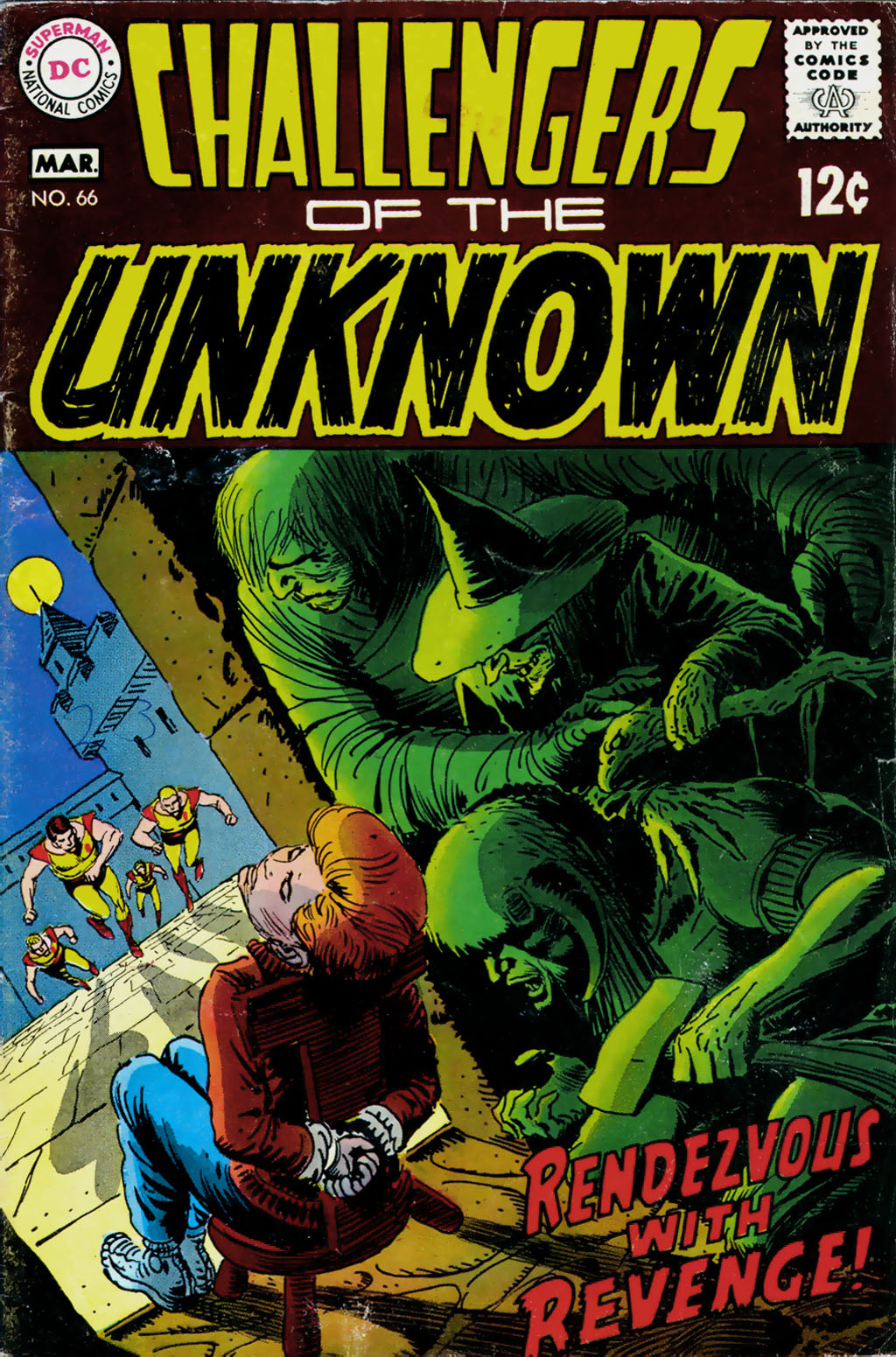Read online Challengers of the Unknown (1958) comic -  Issue #66 - 1