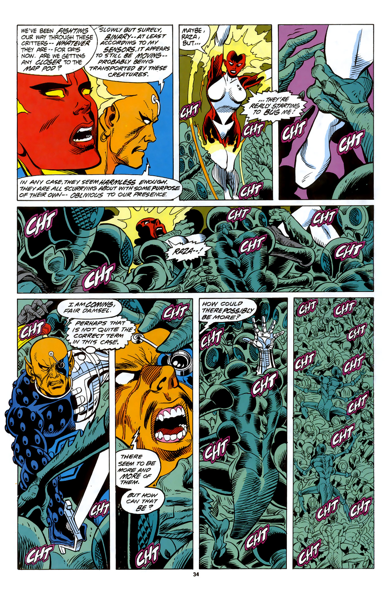 Read online X-Men Spotlight On...Starjammers comic -  Issue #1 - 36