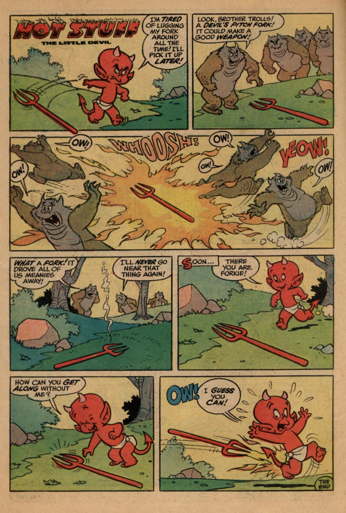 Read online Hot Stuff, the Little Devil comic -  Issue #87 - 10