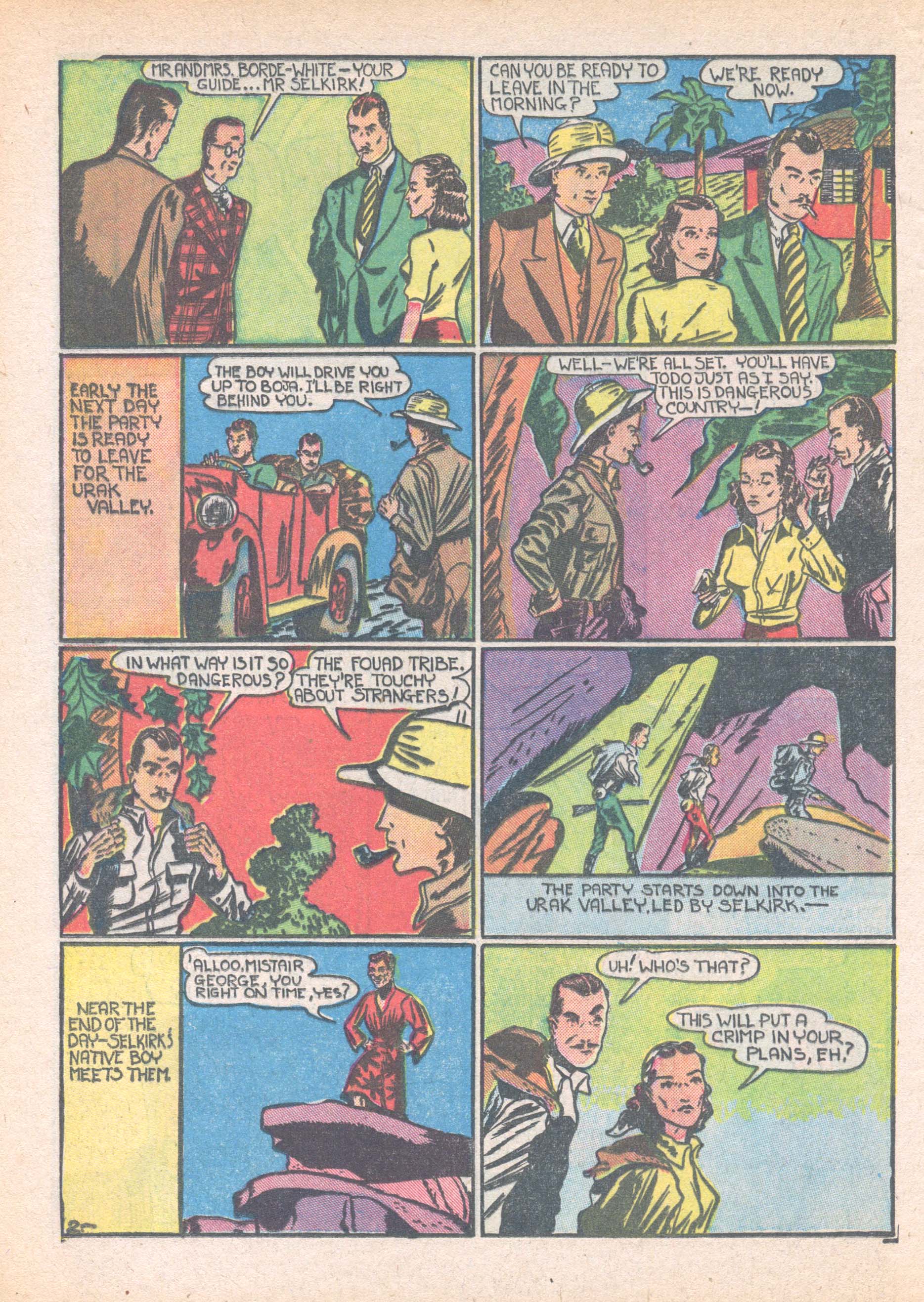Read online Amazing Mystery Funnies comic -  Issue #19 - 19