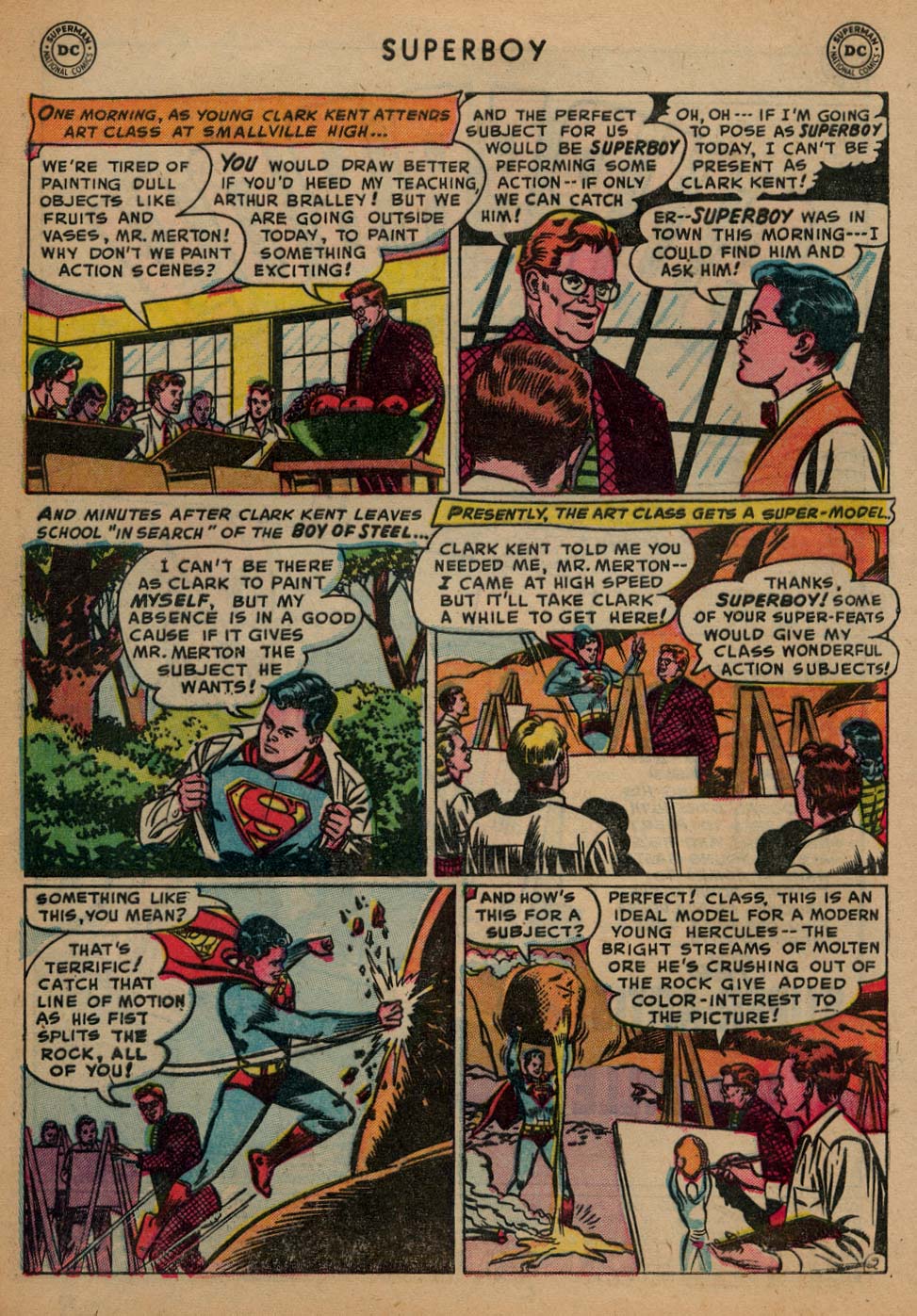 Read online Superboy (1949) comic -  Issue #25 - 3