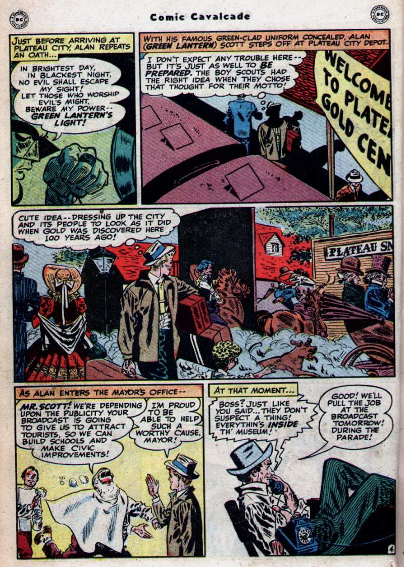 Read online Comic Cavalcade comic -  Issue #28 - 32