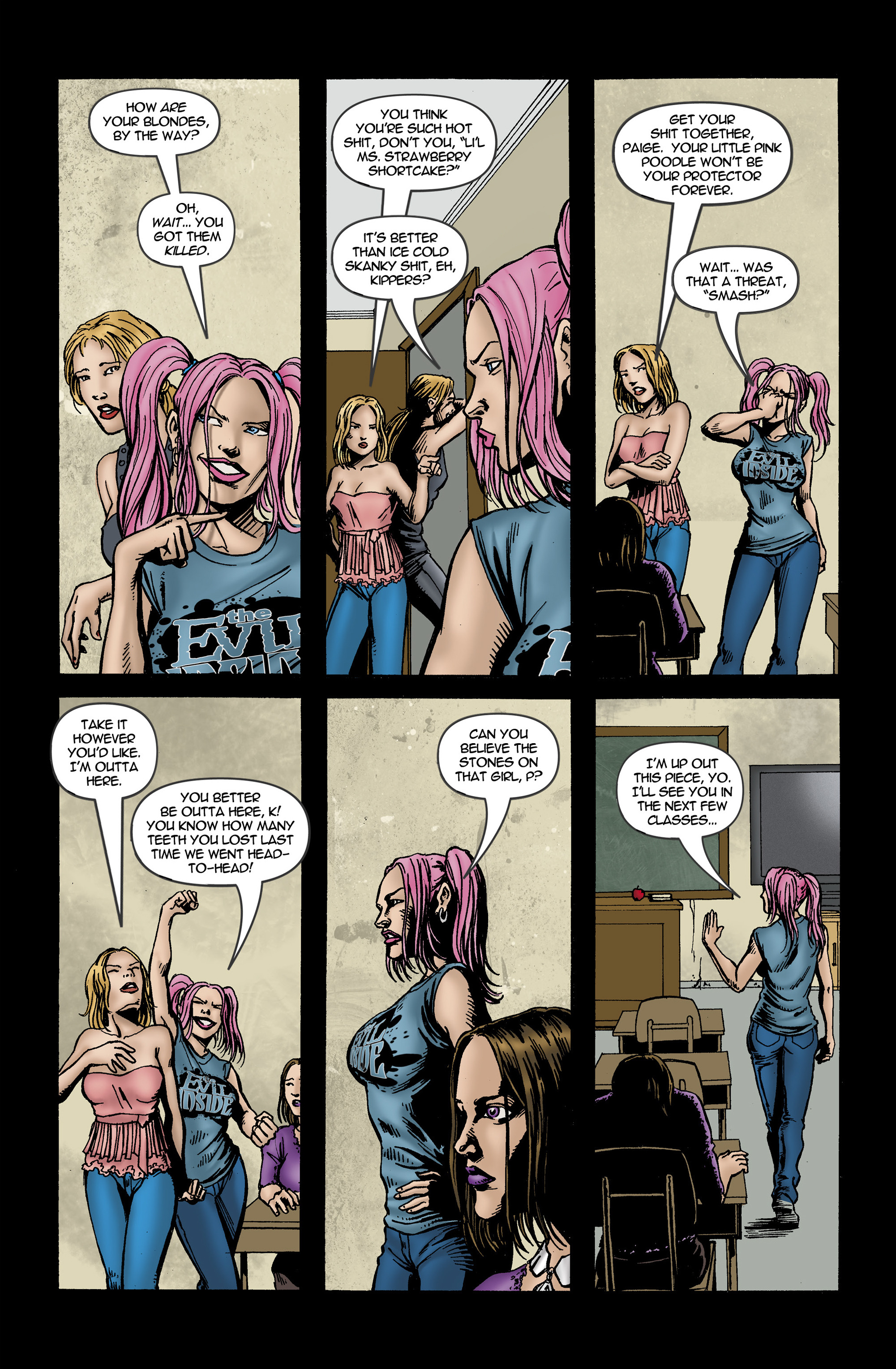 Read online Chaos Campus: Sorority Girls Vs. Zombies comic -  Issue #14 - 4