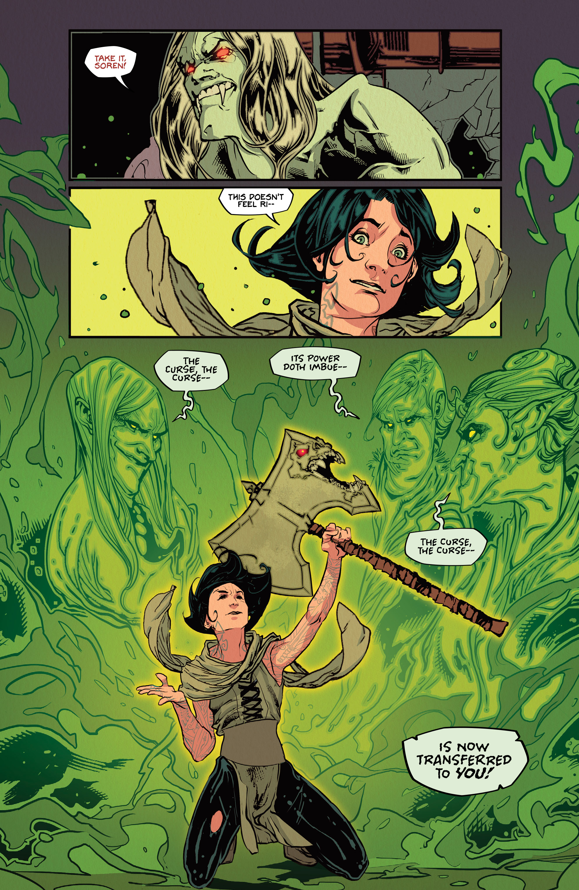 Read online Barbaric: Axe to Grind comic -  Issue #3 - 33