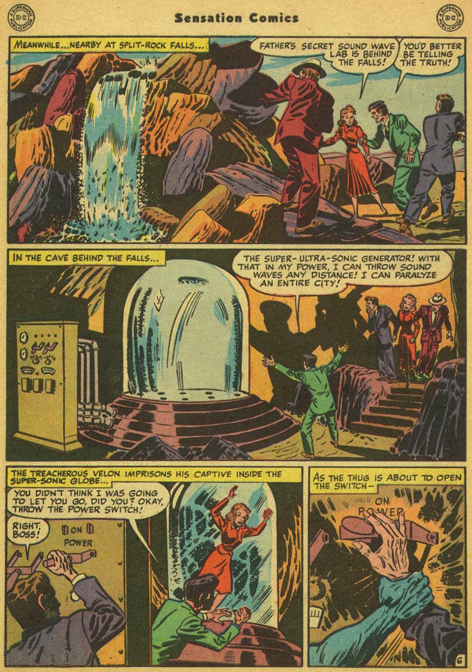 Read online Sensation (Mystery) Comics comic -  Issue #80 - 47