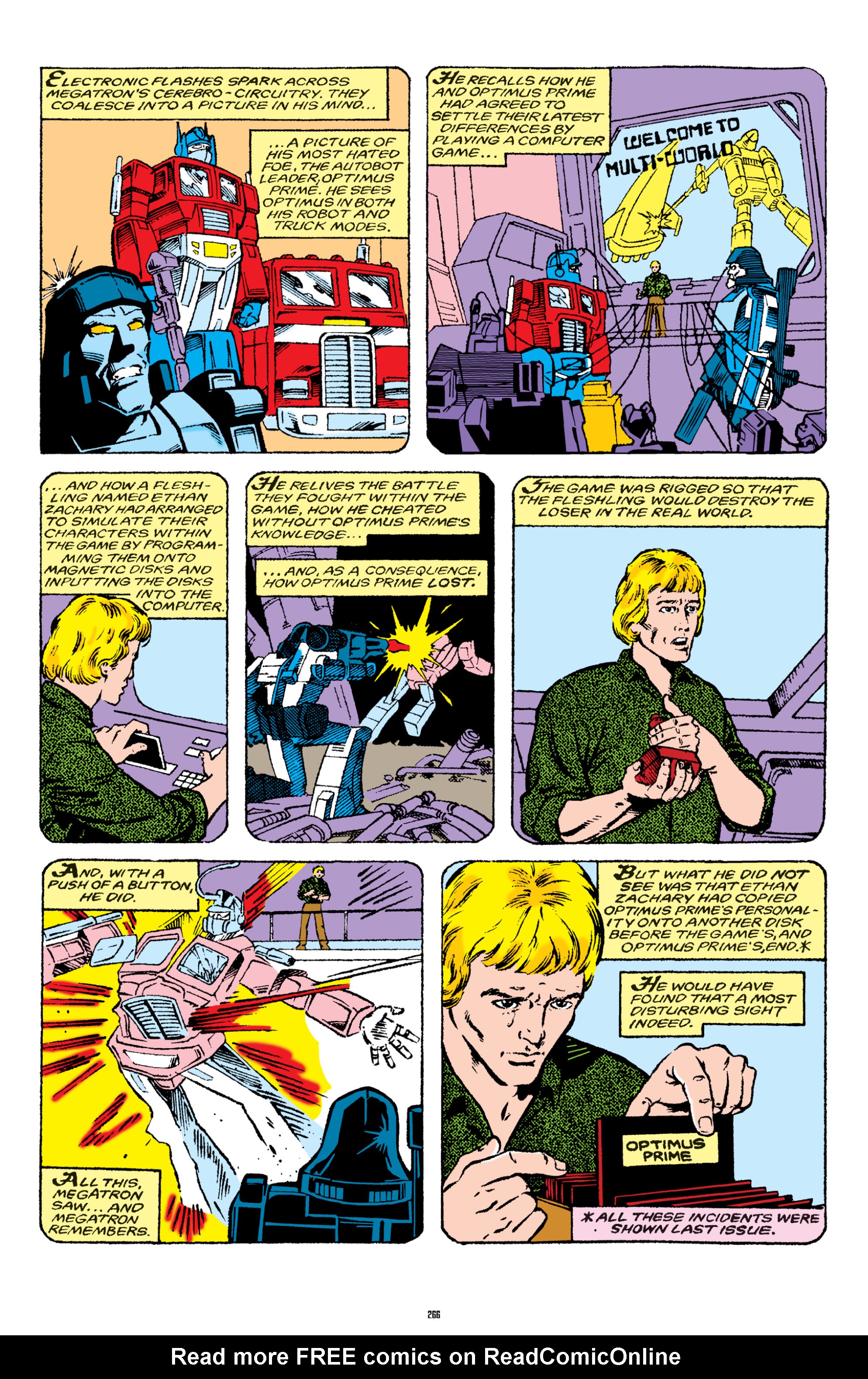 Read online The Transformers Classics comic -  Issue # TPB 2 - 267