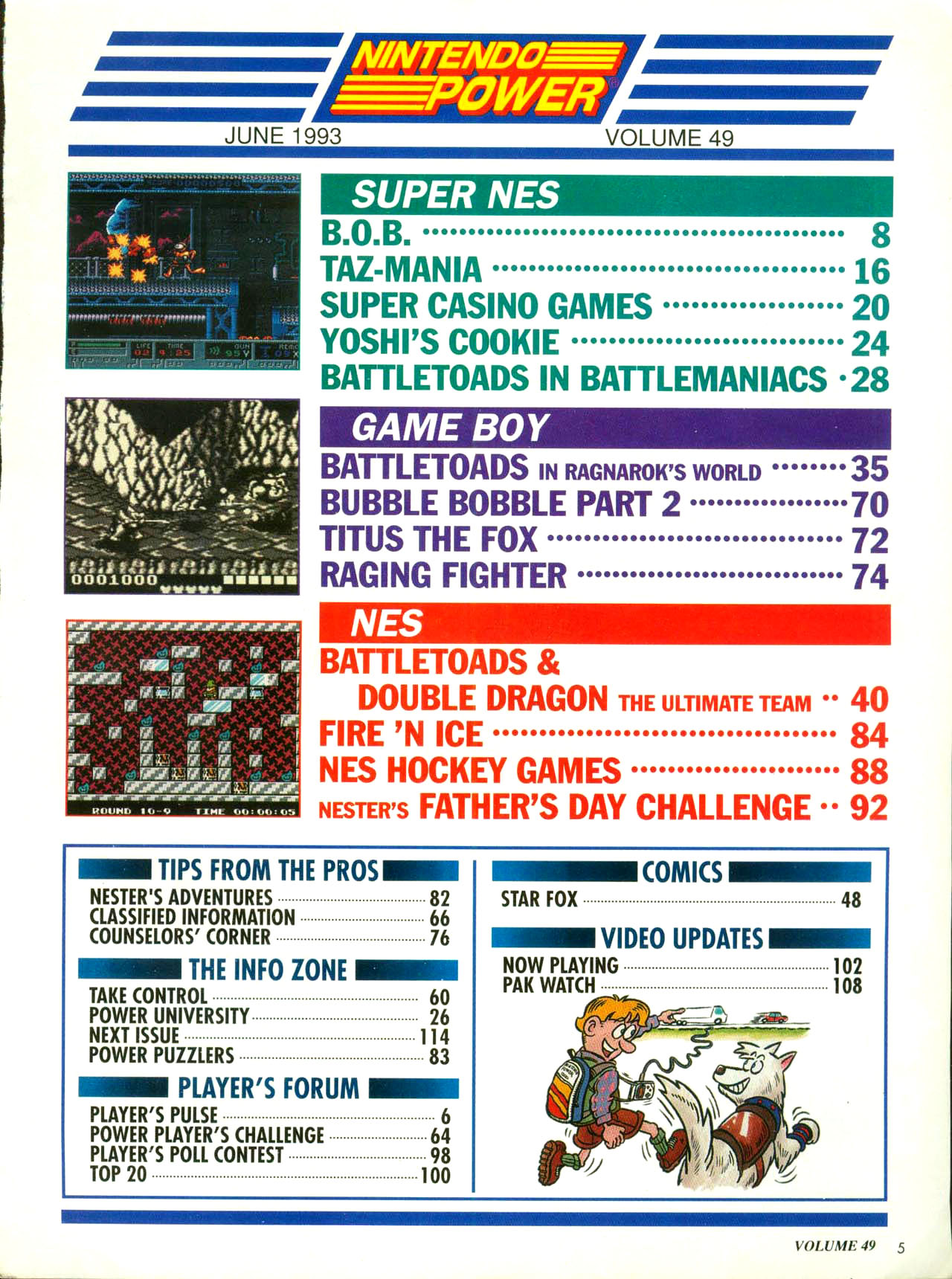 Read online Nintendo Power comic -  Issue #49 - 6
