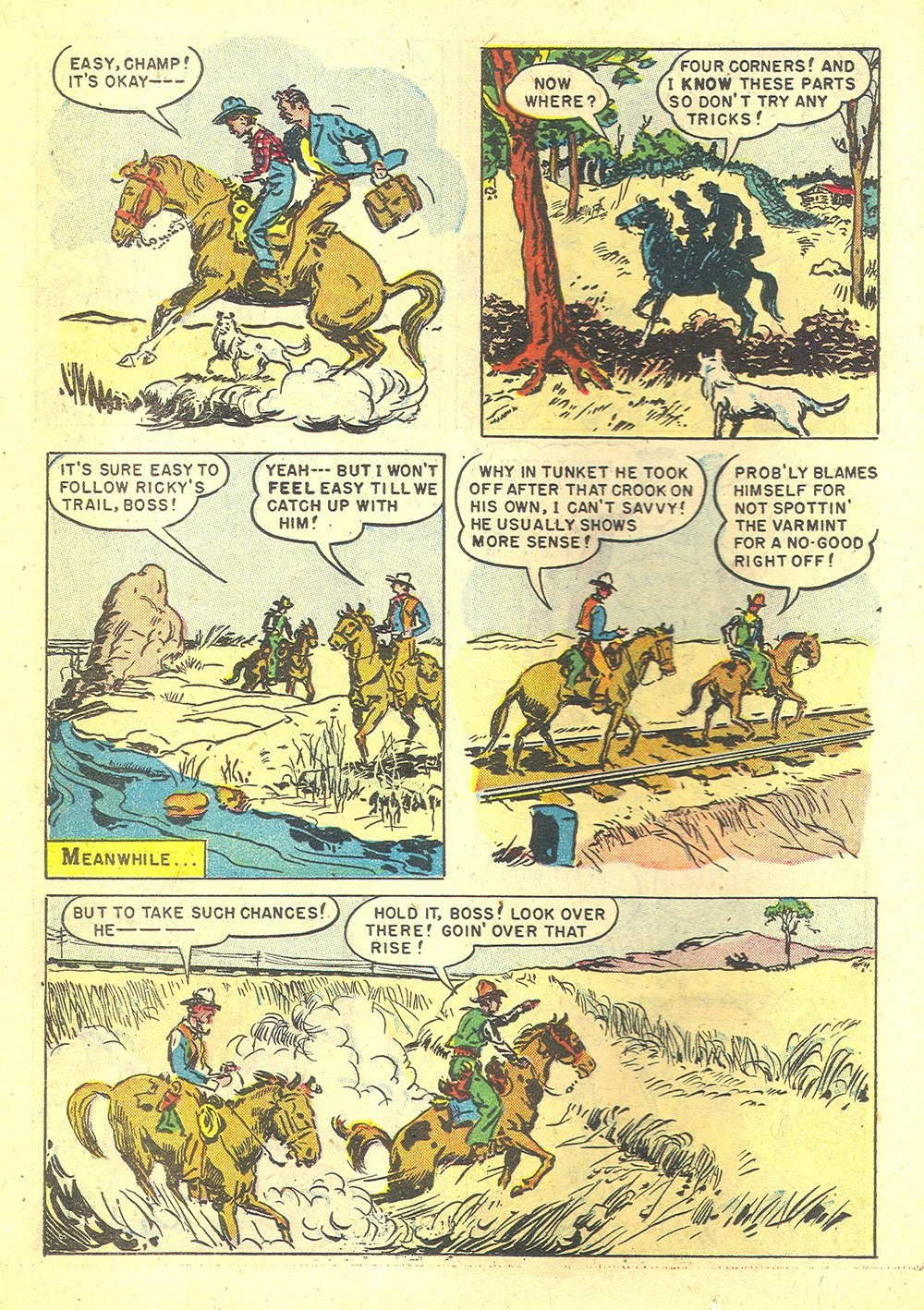 Read online Four Color Comics comic -  Issue #319 - 22