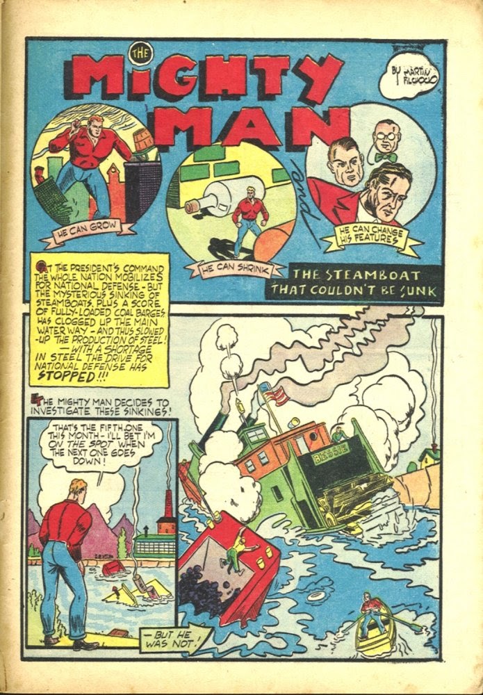 Read online Amazing Man Comics comic -  Issue #23 - 57