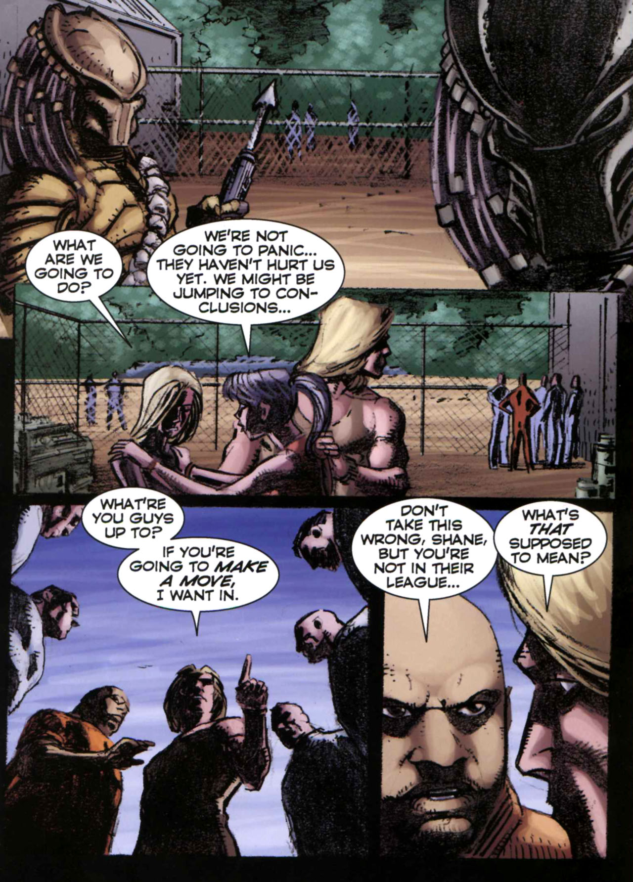 Read online Alien Vs. Predator: Civilized Beasts comic -  Issue # TPB - 51