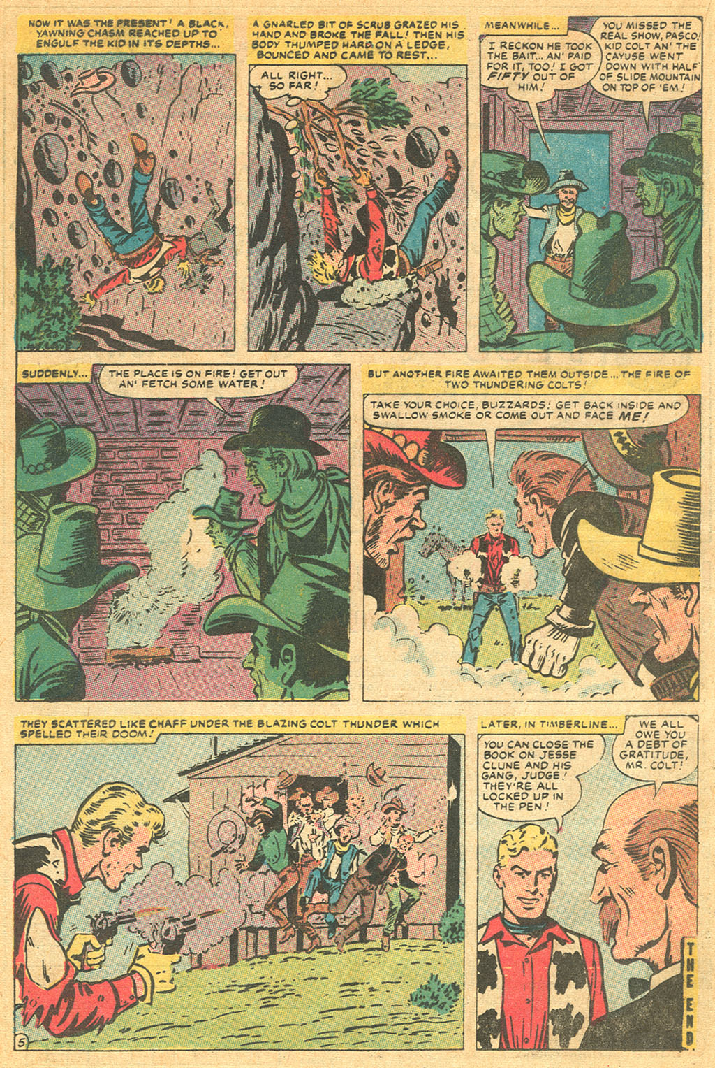 Read online Kid Colt Outlaw comic -  Issue #145 - 16