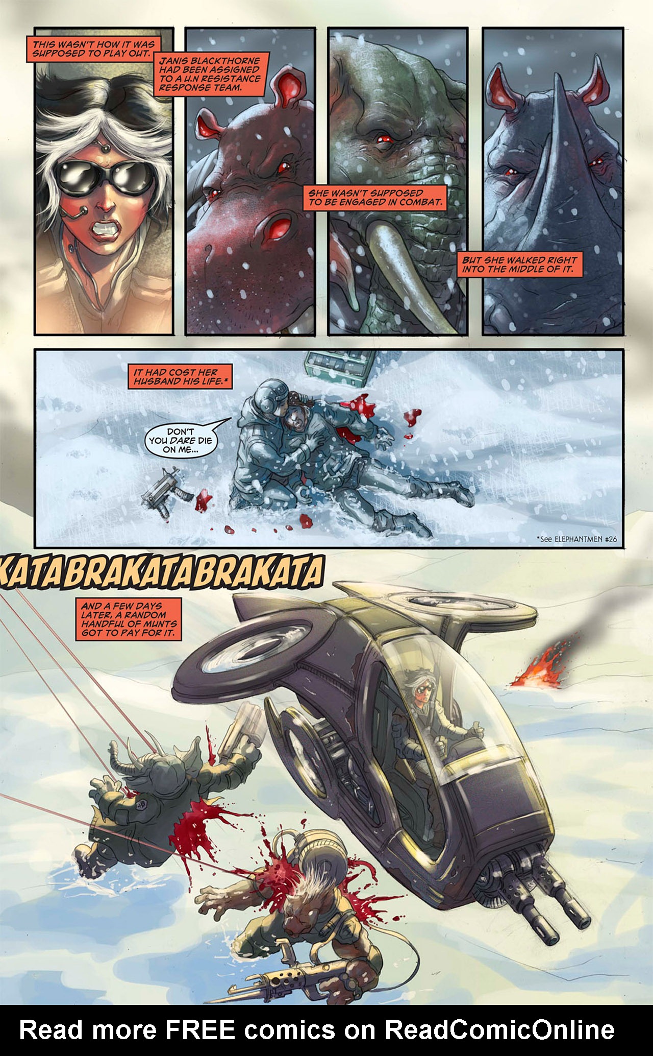 Read online Elephantmen comic -  Issue #38 - 6